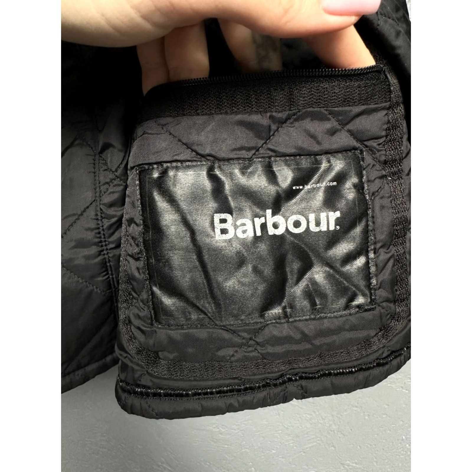 Barbour Barbour Liddesdale Mens Quilted Jacket Barbour Liddesdale Jacket M Black Vintage XS-XL Size US M / EU 48-50 / 2 - 4 Thumbnail