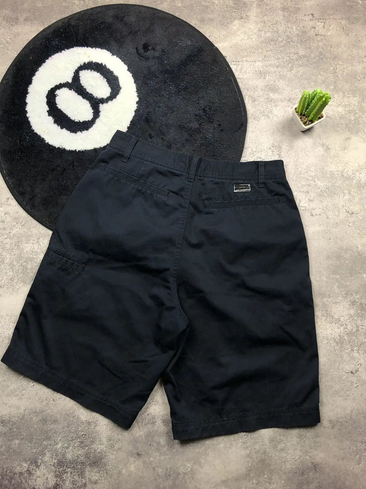 Oakley OAKLEY Vintage Mini Logo Shorts Navy Blue Streetwear Hype Size US 33 - 10 Thumbnail