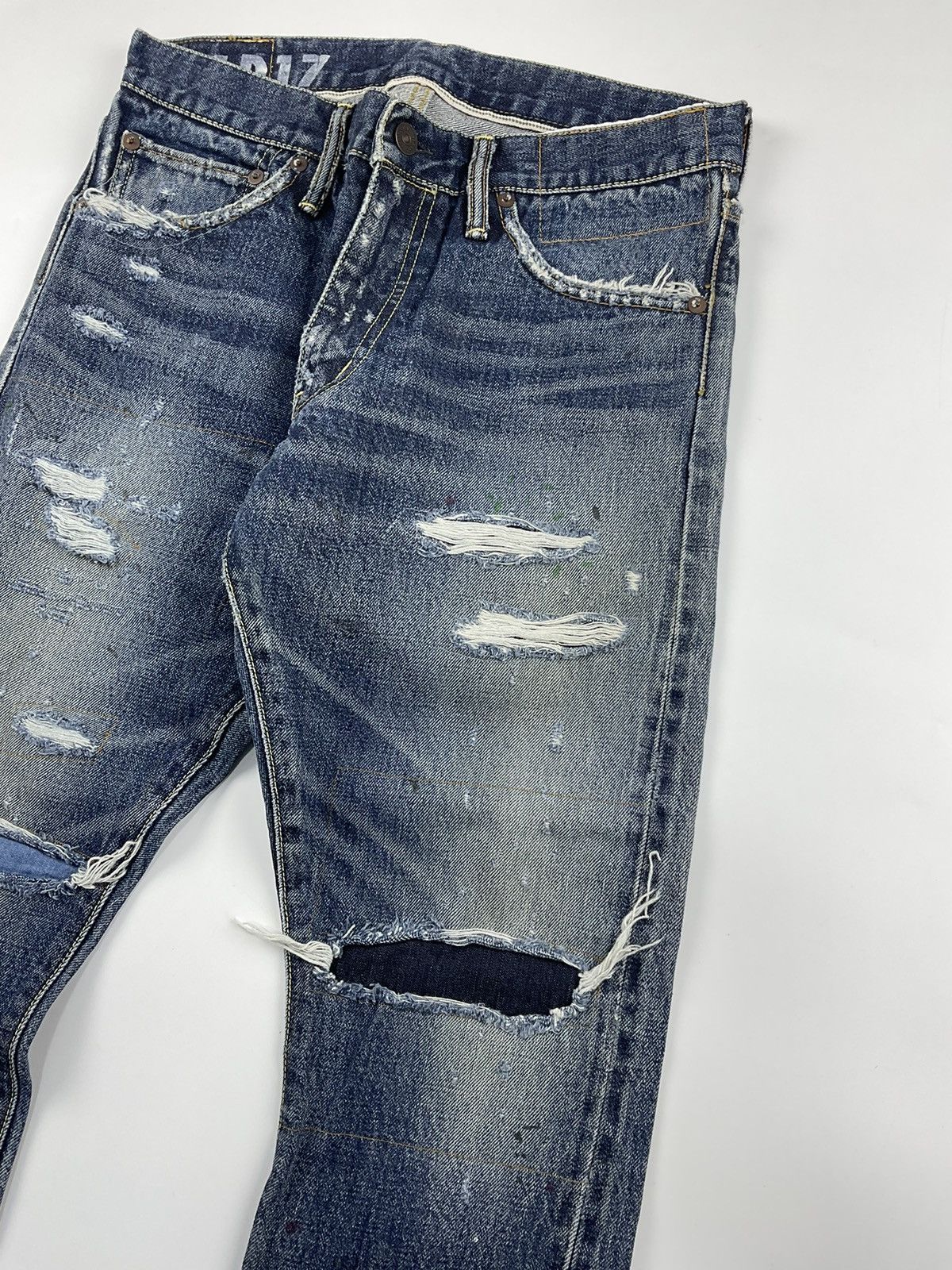 Visvim Visvim S/S'20 Social Sculpture 14 Damaged-17 FIL Exclusive Size US 30 / EU 46 - 5 Thumbnail