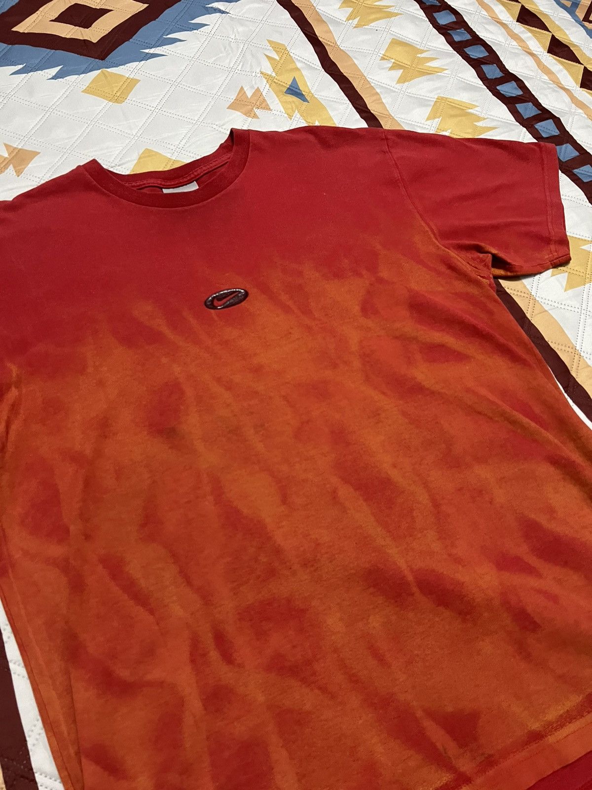 Nike Vintage Nike Flame T Size US M / EU 48-50 / 2 - 2 Thumbnail