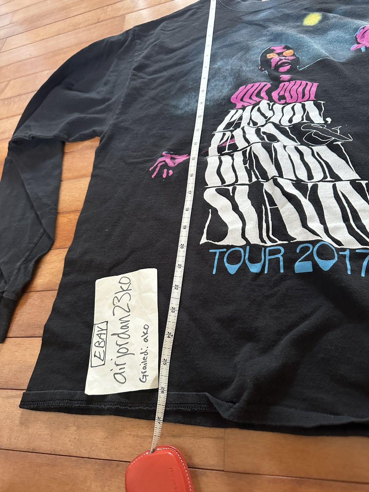 Kid Cudi Kid Cudi Virgil Abloh Passion Pain Demon Slayin 2017 Tour Size US L / EU 52-54 / 3 - 8 Thumbnail