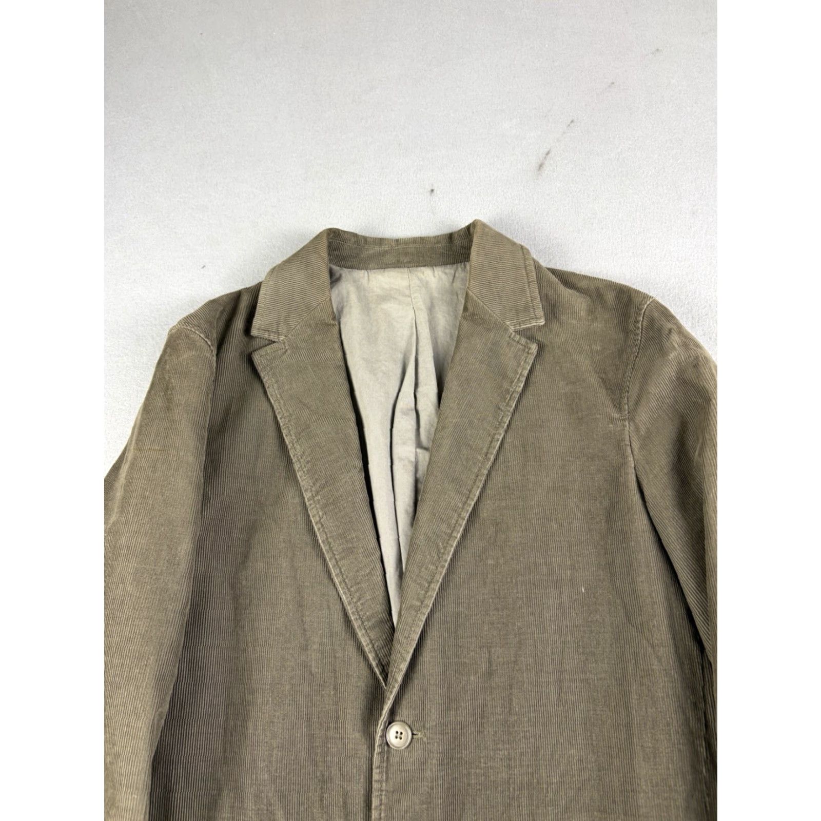 J.Crew J.CREW Blazer Jacket Sport Coat Men’s Size M Green Corduroy Size 40R - 2 Thumbnail
