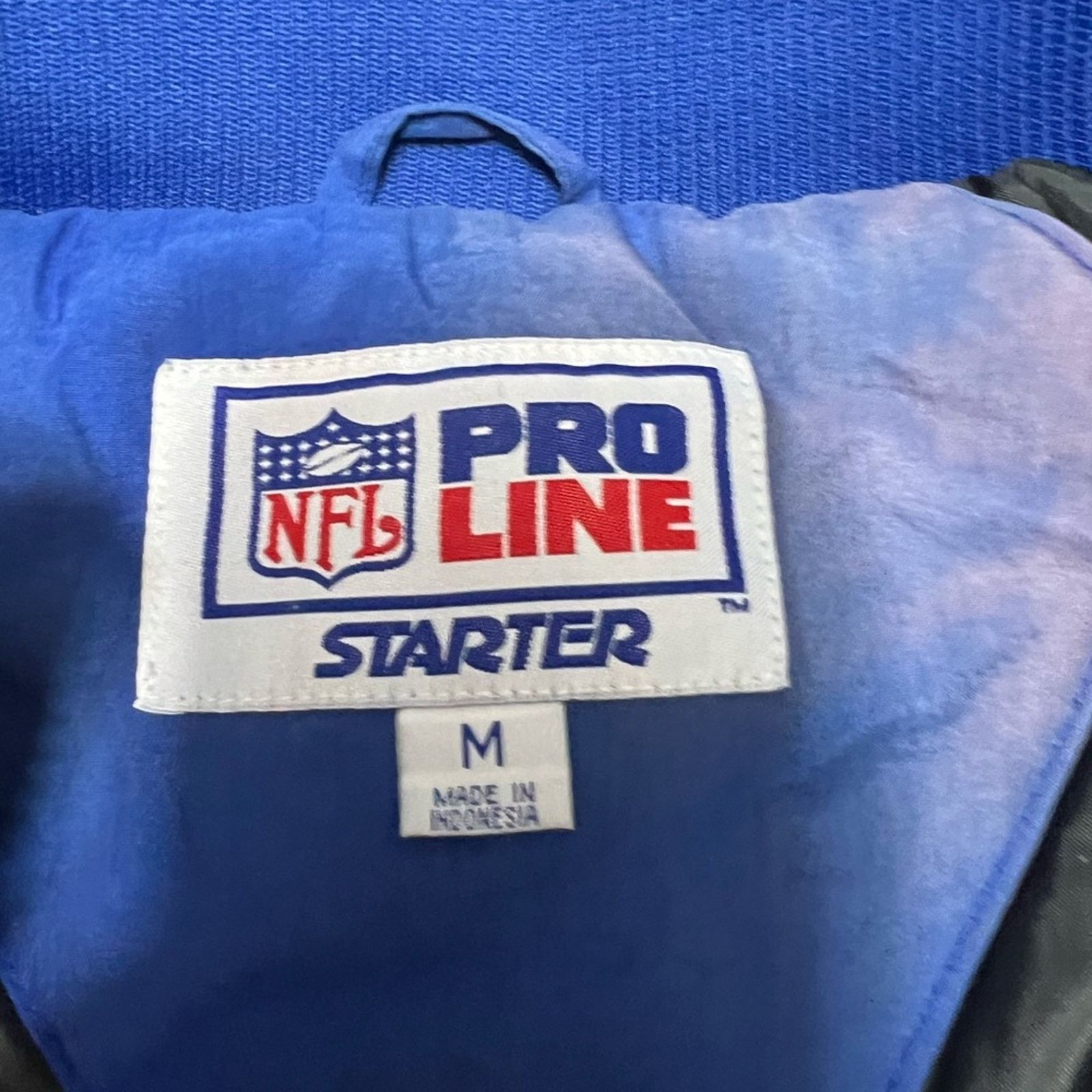 Starter Vintage Starter New York Giants Half Zip Jacket Proline NFL Size US M / EU 48-50 / 2 - 9 Thumbnail