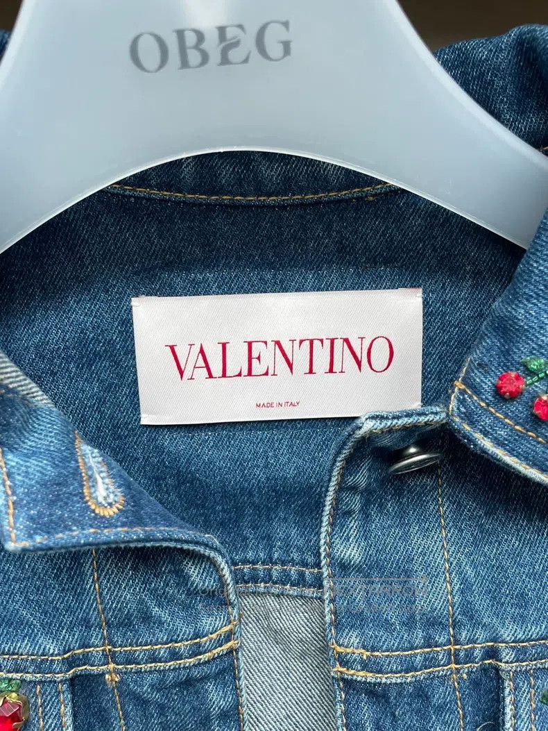 Valentino Valentino Short denim jacket Size US M / EU 48-50 / 2 - 3 Thumbnail