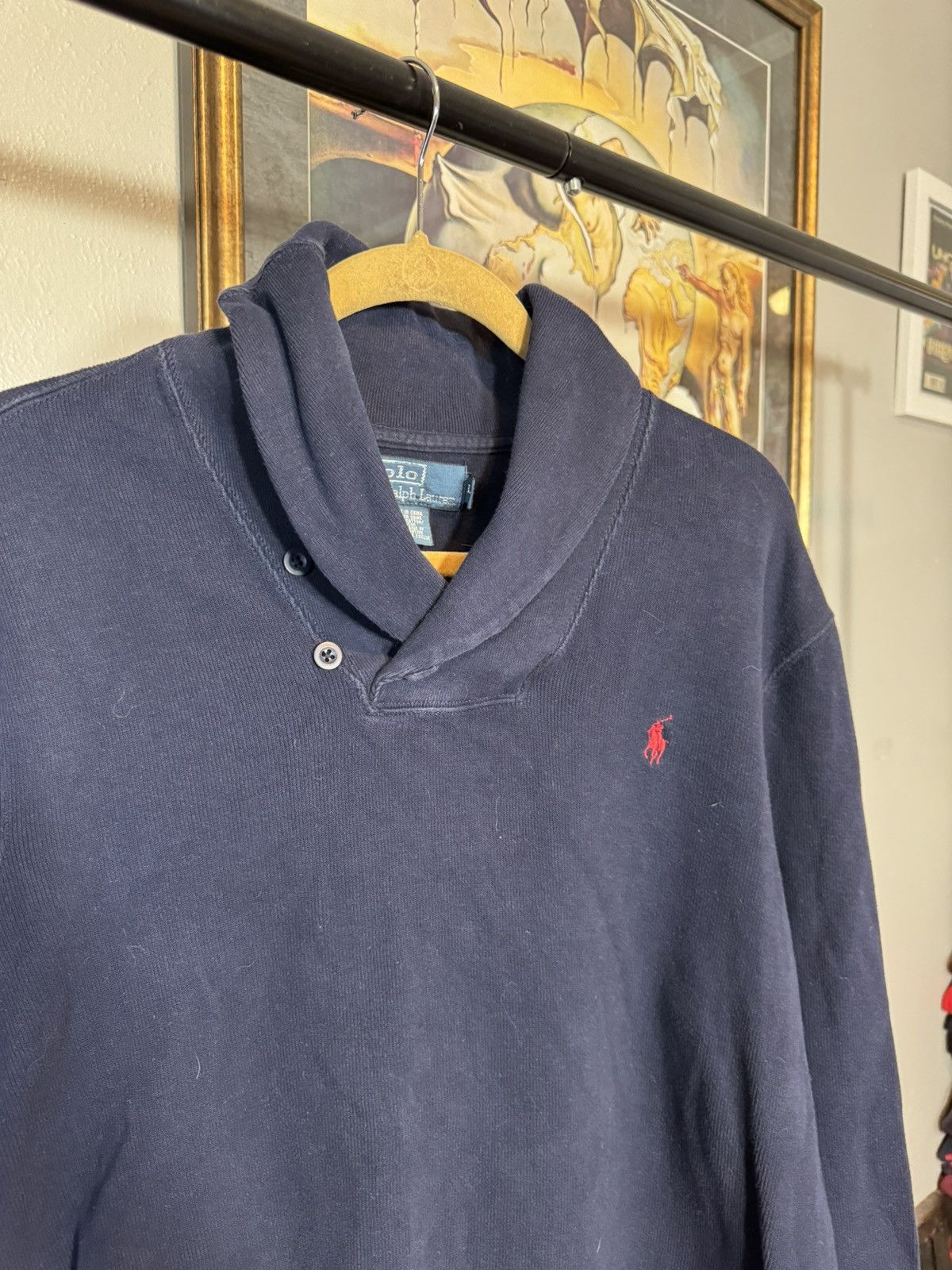 Polo Ralph Lauren × Vintage Vintage Polo Ralph Lauren Sweater Size US L / EU 52-54 / 3 - 3 Thumbnail