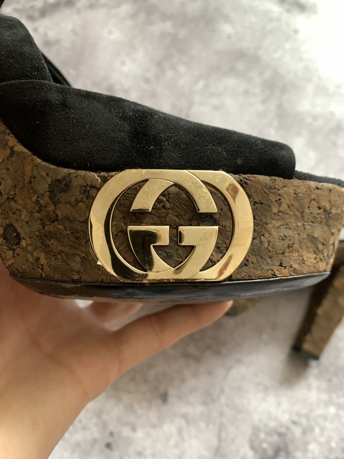 Gucci 🔥GUCCI BY TOM FORM PLATFORM HEELS Size US 8.5 / IT 38.5 - 15 Thumbnail
