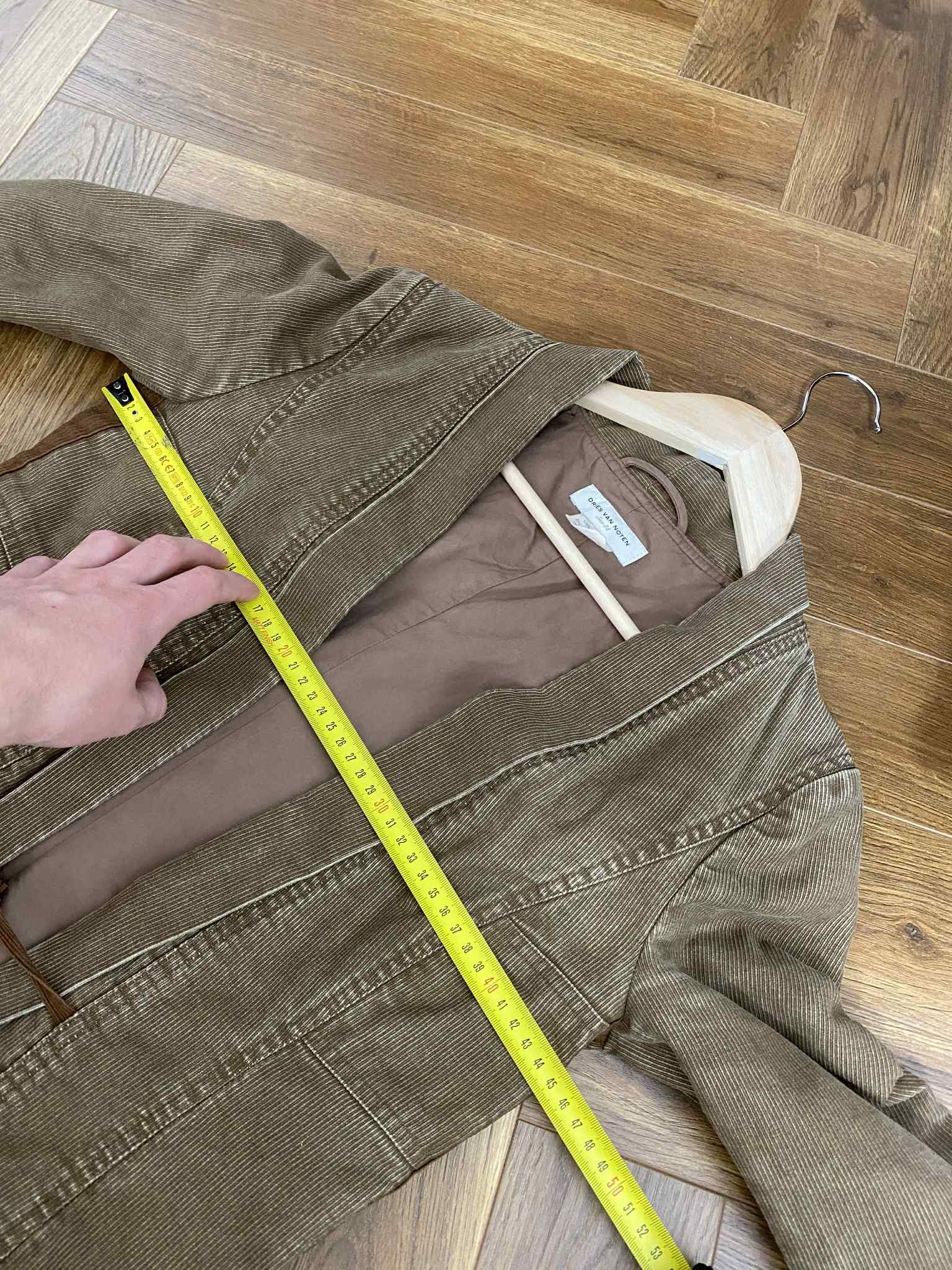 Dries Van Noten × Vintage Dries Van Noten Archive Corduroy Tied Jacket Distressed Size M / US 6-8 / IT 42-44 - 7 Thumbnail