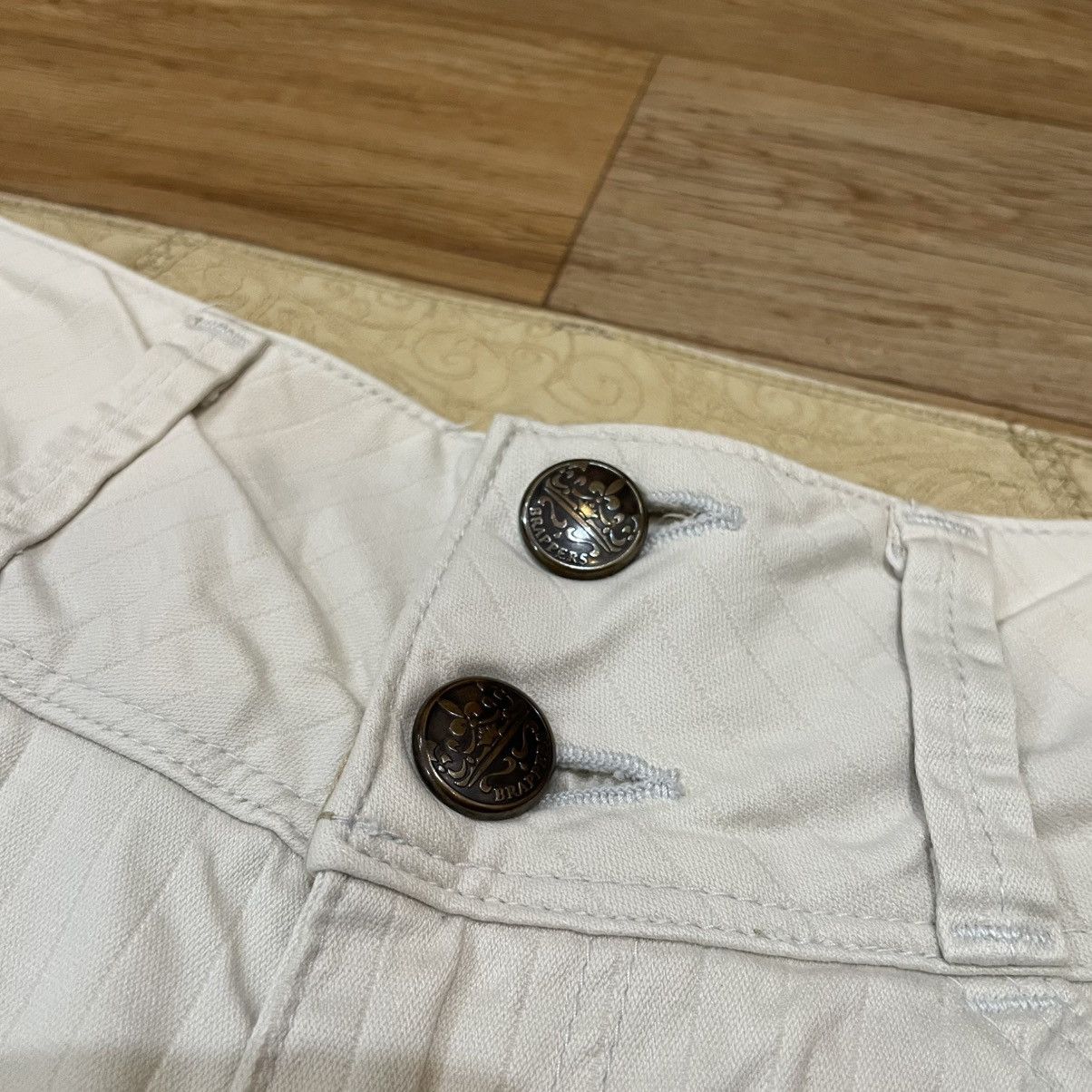 Japanese Brand Brappers Flared Pants if six was nine Y2K Size 28" / US 6 / IT 42 - 2 Thumbnail