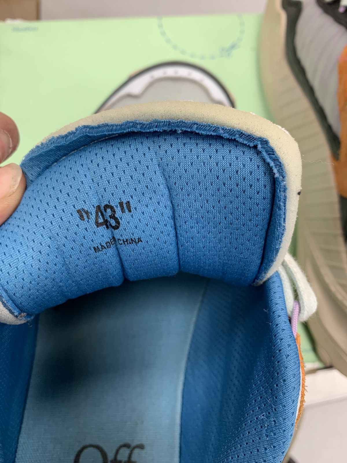 Off-White ODSY 1000 dark grey/ blue Size US 10 / EU 43 - 6 Thumbnail