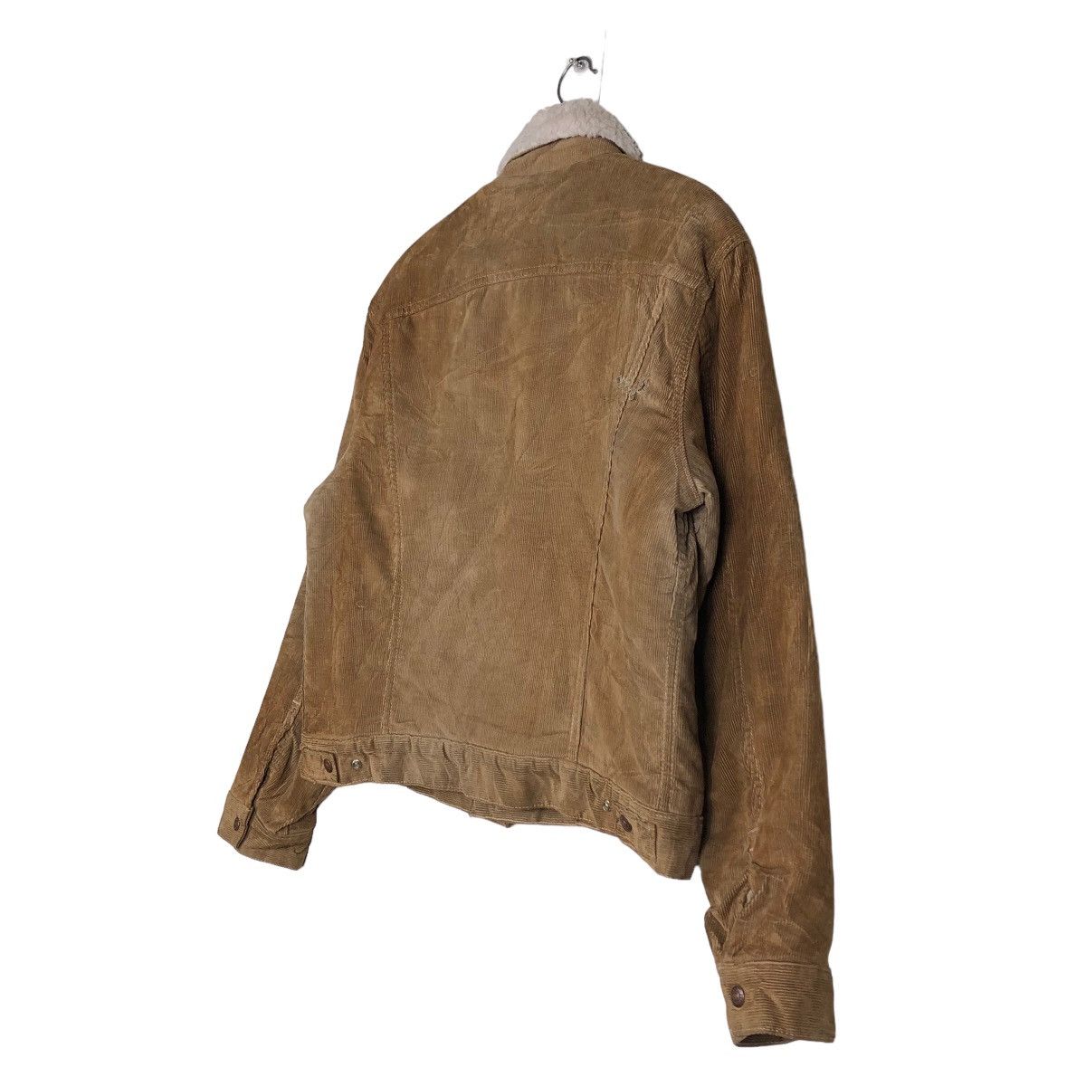 Levi's 🔥Vintage Cropped Biker Jacket Levi’s America Corduroy Size US M / EU 48-50 / 2 - 10 Thumbnail
