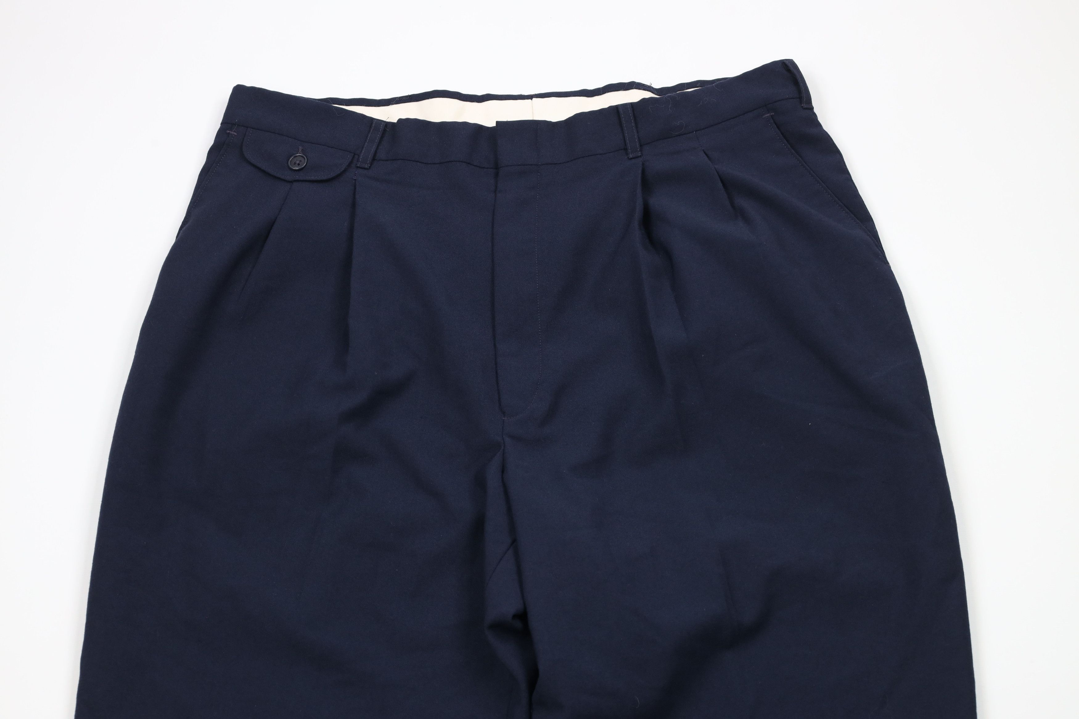 Vintage Vintage 70s Streetwear Wide Leg Chino Pants Trousers USA Size US 36 / EU 52 - 2 Thumbnail