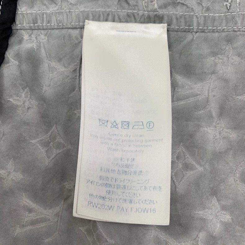 Louis Vuitton Louis Vuitton Grey logo embossed full print alpaca wool la Size XS / US 0-2 / IT 36-38 - 7 Thumbnail