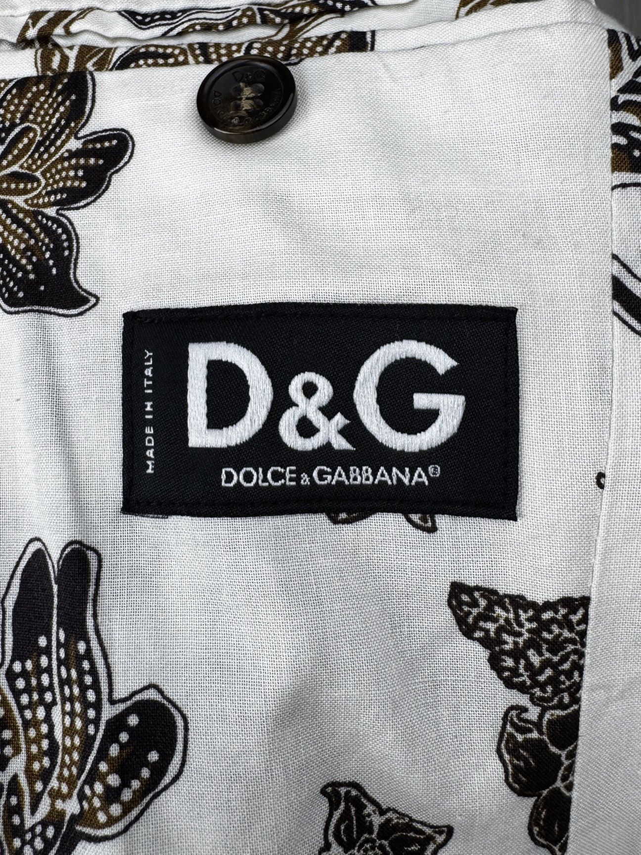Dolce & Gabbana RARE Dolce & Gabbana Deconstruct PERU Equator Pacific blazer Size 38R - 12 Thumbnail