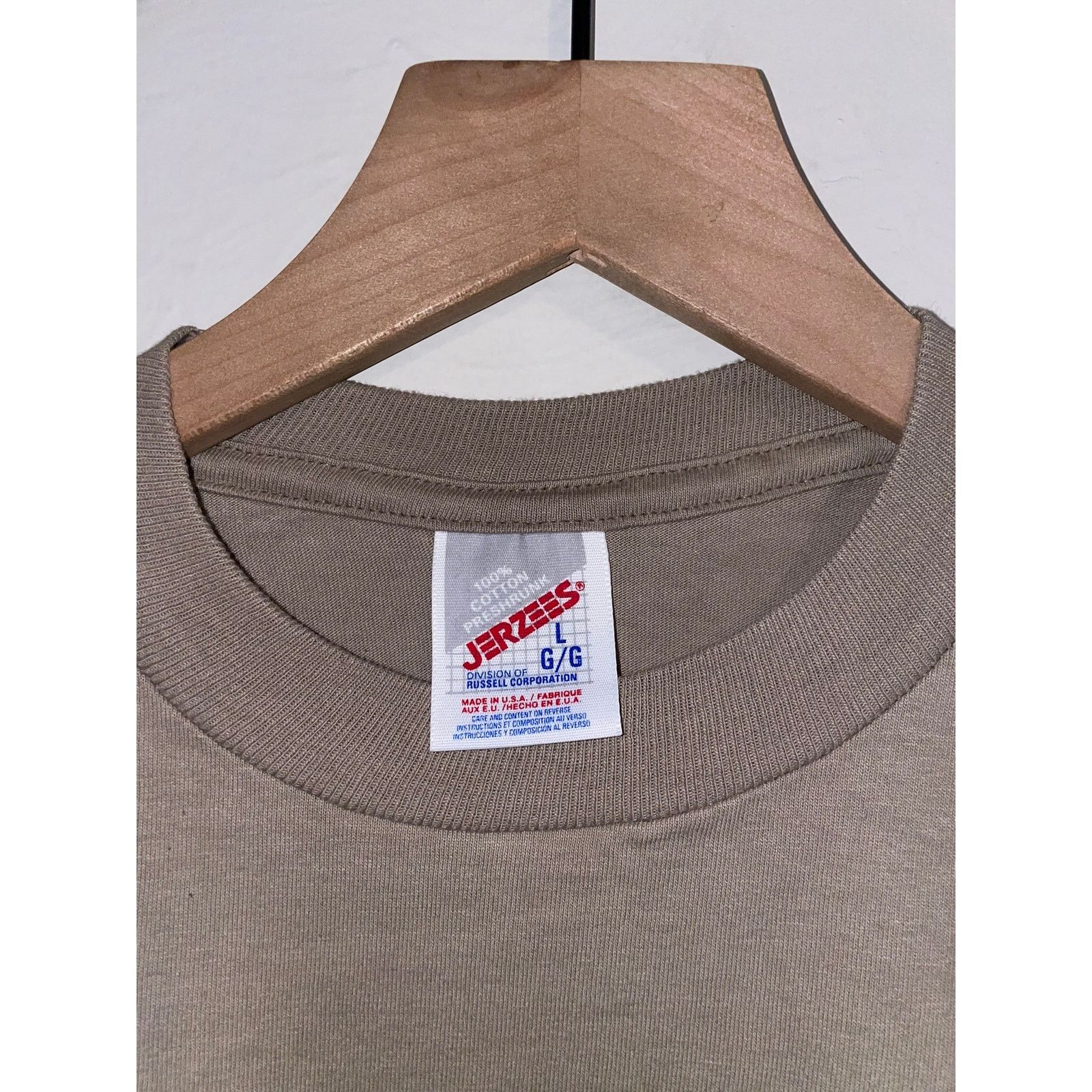 Jerzees Vintage Bear Shirt New Mexico Native American Brown Tee 90s Size US L / EU 52-54 / 3 - 7 Thumbnail