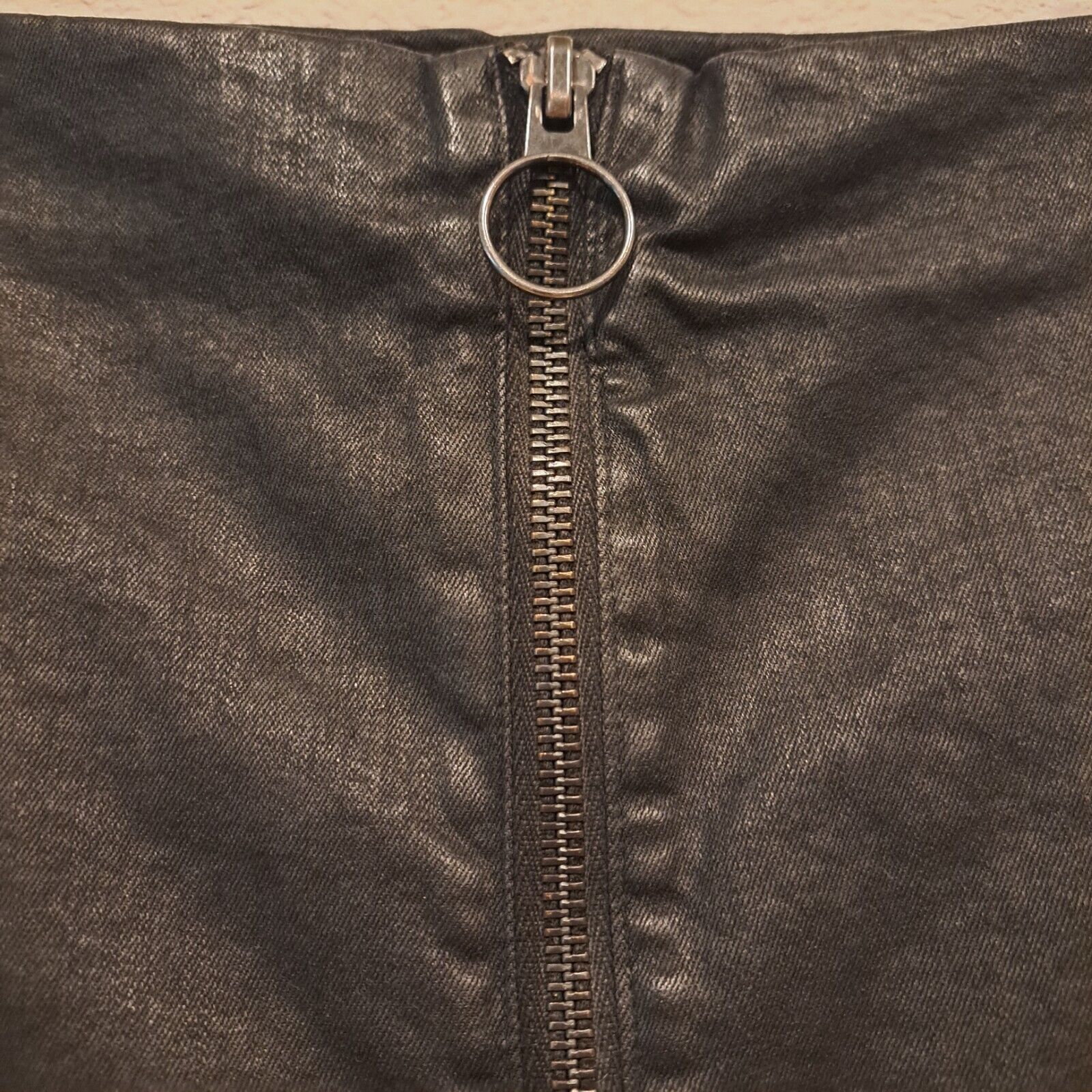 Allsaints AllSaints Black Jade Pencil Skirt Stretch Full Zip US 6/UK10 Size 28" / US 6 / IT 42 - 3 Thumbnail
