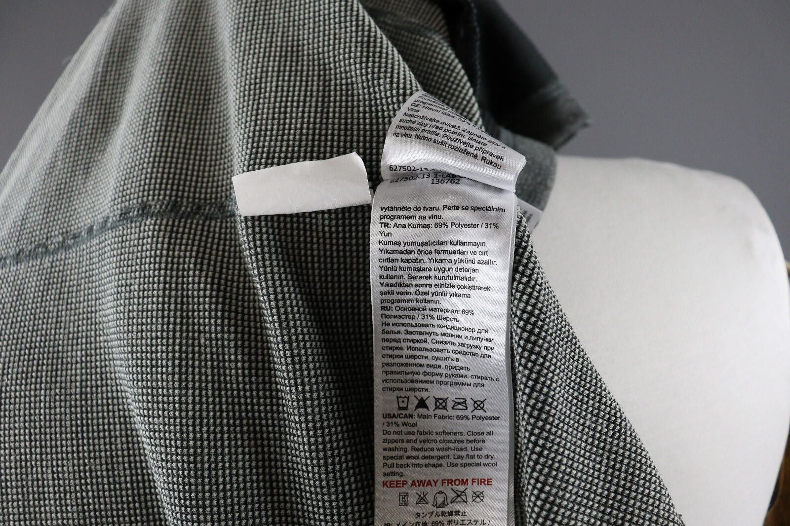 Mammut Ladies Mammut Polartec Gray Outdoor Fleece Jacket Size L Size L / US 10 / IT 46 - 12 Thumbnail
