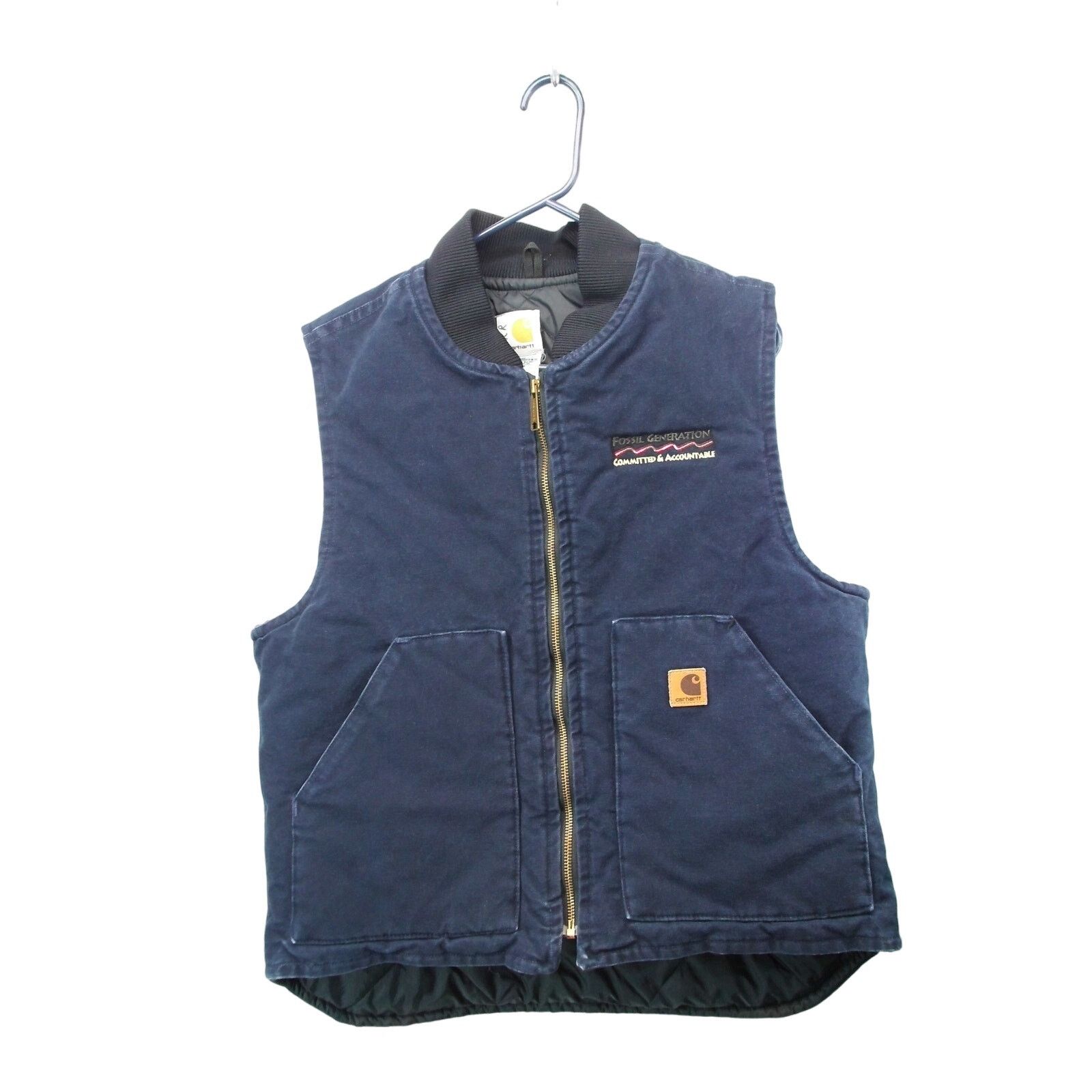 Carhartt Carhartt Quilt Lined Large Sleeveless Vest Vintage Embroider Size US L / EU 52-54 / 3 - 1 Thumbnail