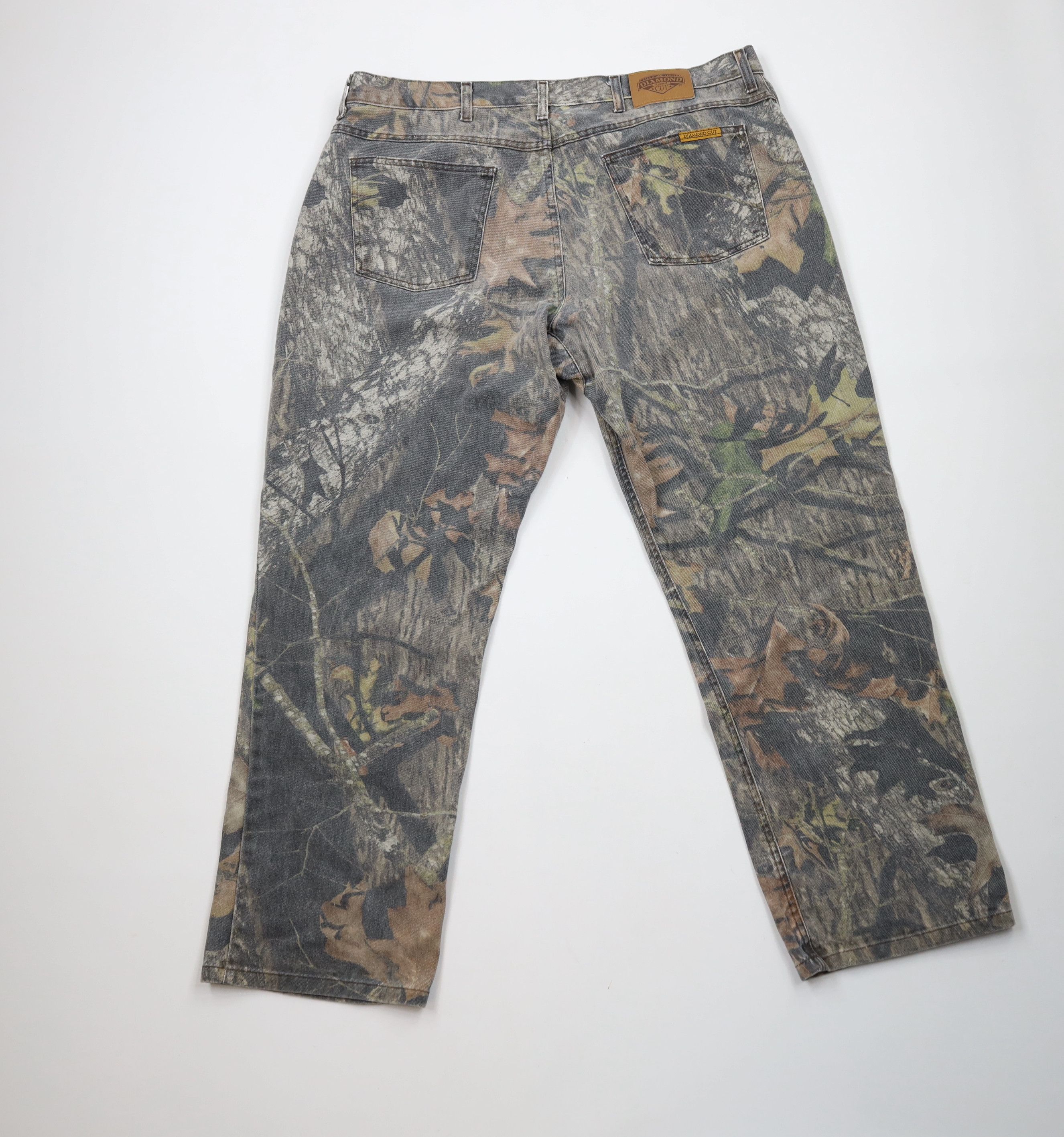 Vintage Vintage 90s Streetwear Camouflage Wide Leg Denim Jeans Size US 42 / EU 58 - 9 Thumbnail