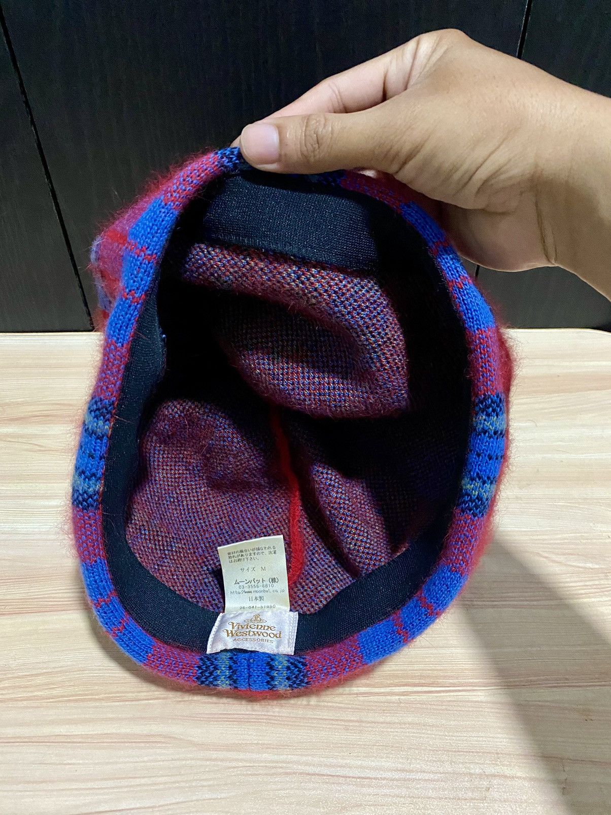 Vivienne Westwood Vivienne westwood Mohair beret Checkered plaid Size ONE SIZE - 4 Thumbnail