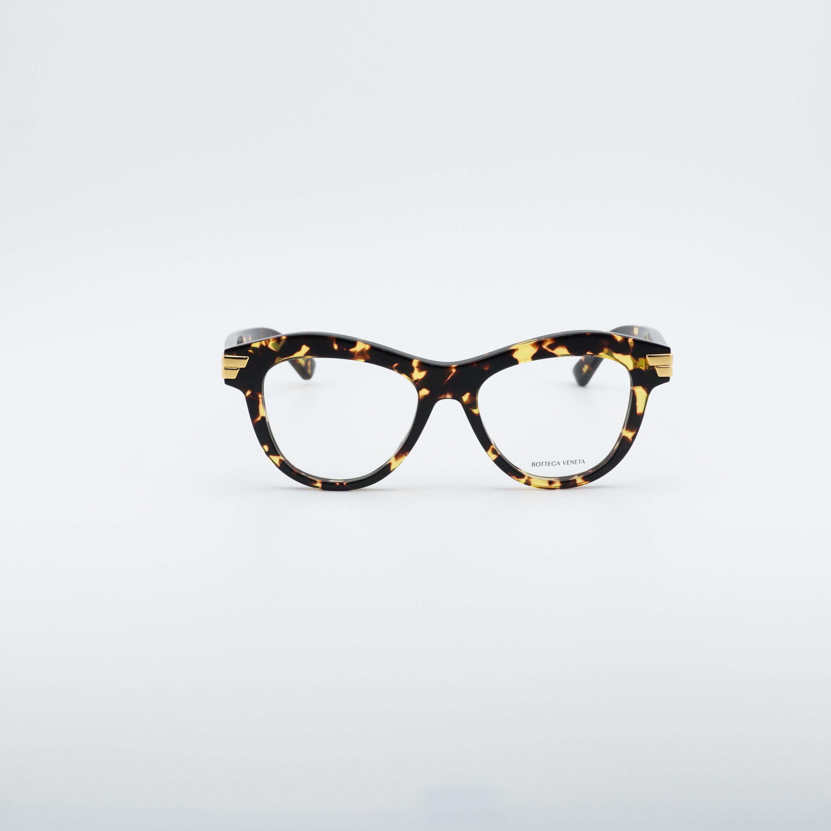 Bottega Veneta Bottega Veneta BV1105O 002 Eyeglasses Havana 50mm Cat Eye Size ONE SIZE - 7 Thumbnail