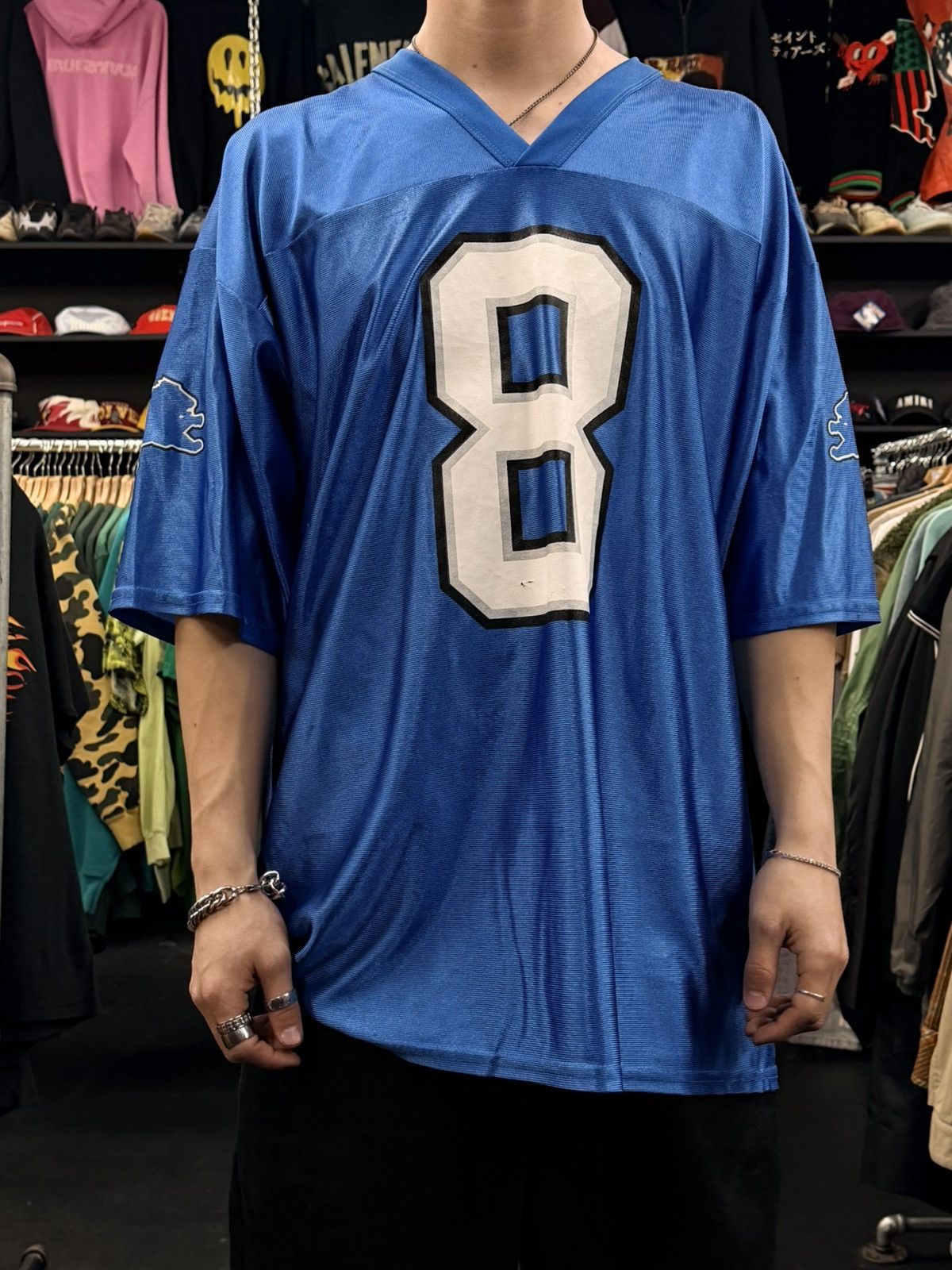 NFL Lions Vintage Jersey Size US L / EU 52-54 / 3 - 1 Thumbnail