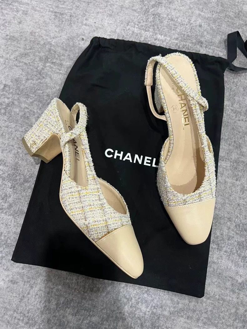 Chanel Chanel High Heels with Elegant Design Size US 7 / IT 37 - 2 Thumbnail