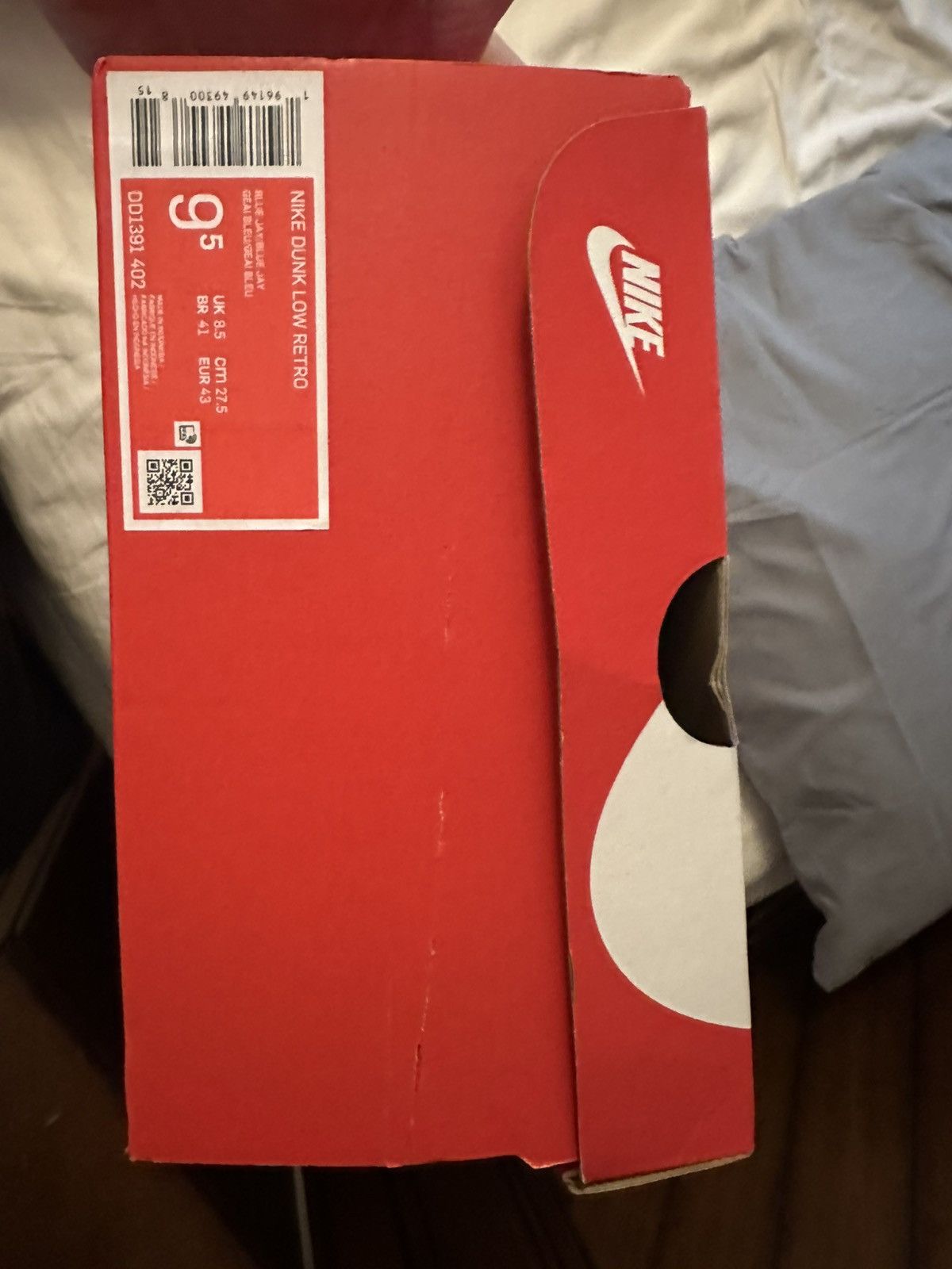 Nike Dunk 9.5 Blue/White Size US 9.5 / EU 42-43 - 6 Thumbnail