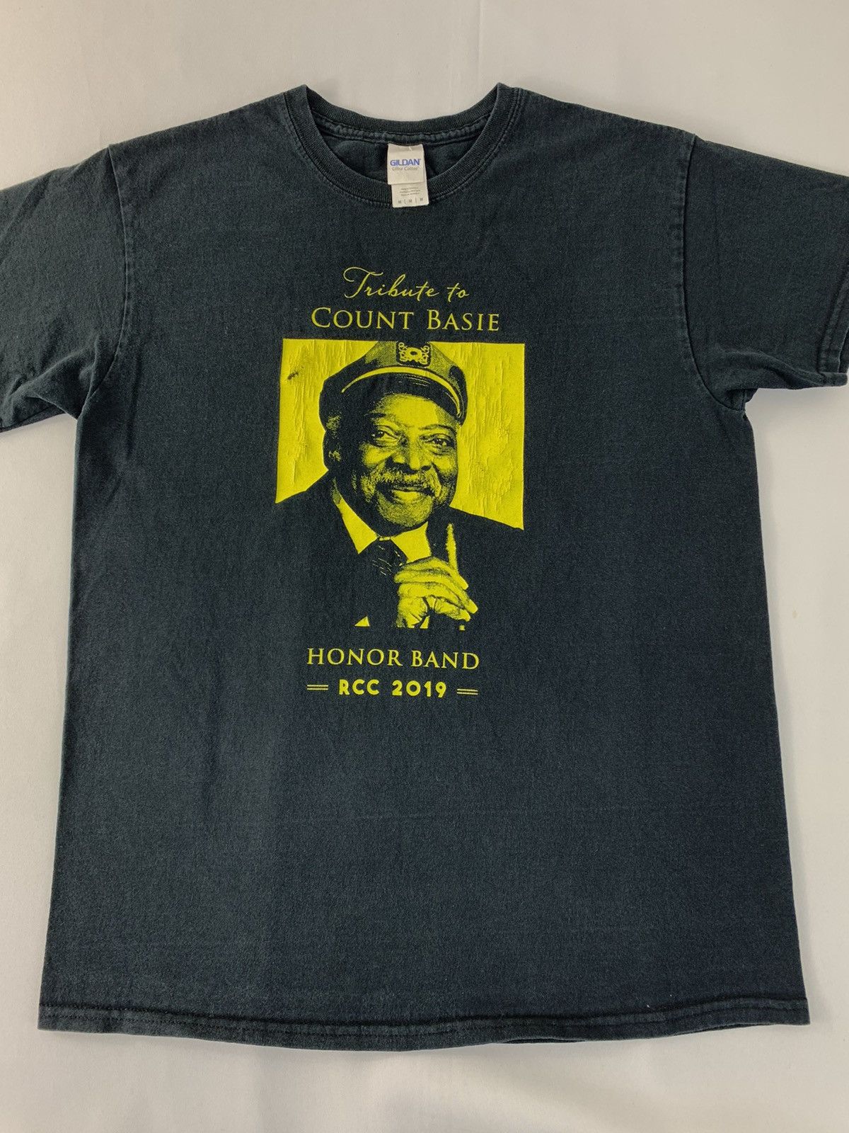 Band Tees Tribute Count Basie Honor Band Jazz Genre Artist Printed Tee Size US M / EU 48-50 / 2 - 3 Thumbnail