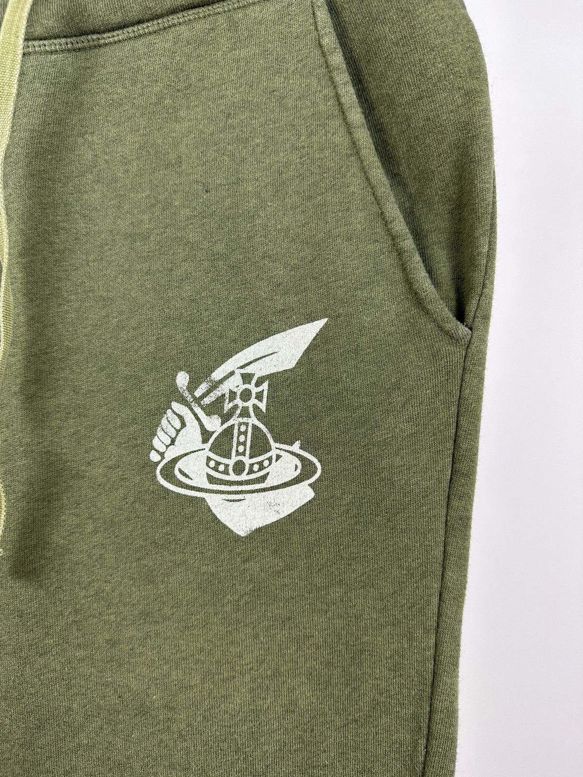 Vivienne Westwood Vivienne Westwood Anglomania Green Sweatpants Joggers Size US 30 / EU 46 - 6 Thumbnail