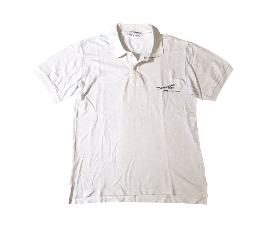 Comme des Garcons Vintage CDG SHIRT logo polo shirt Size US M / EU 48-50 / 2 - 1 Thumbnail