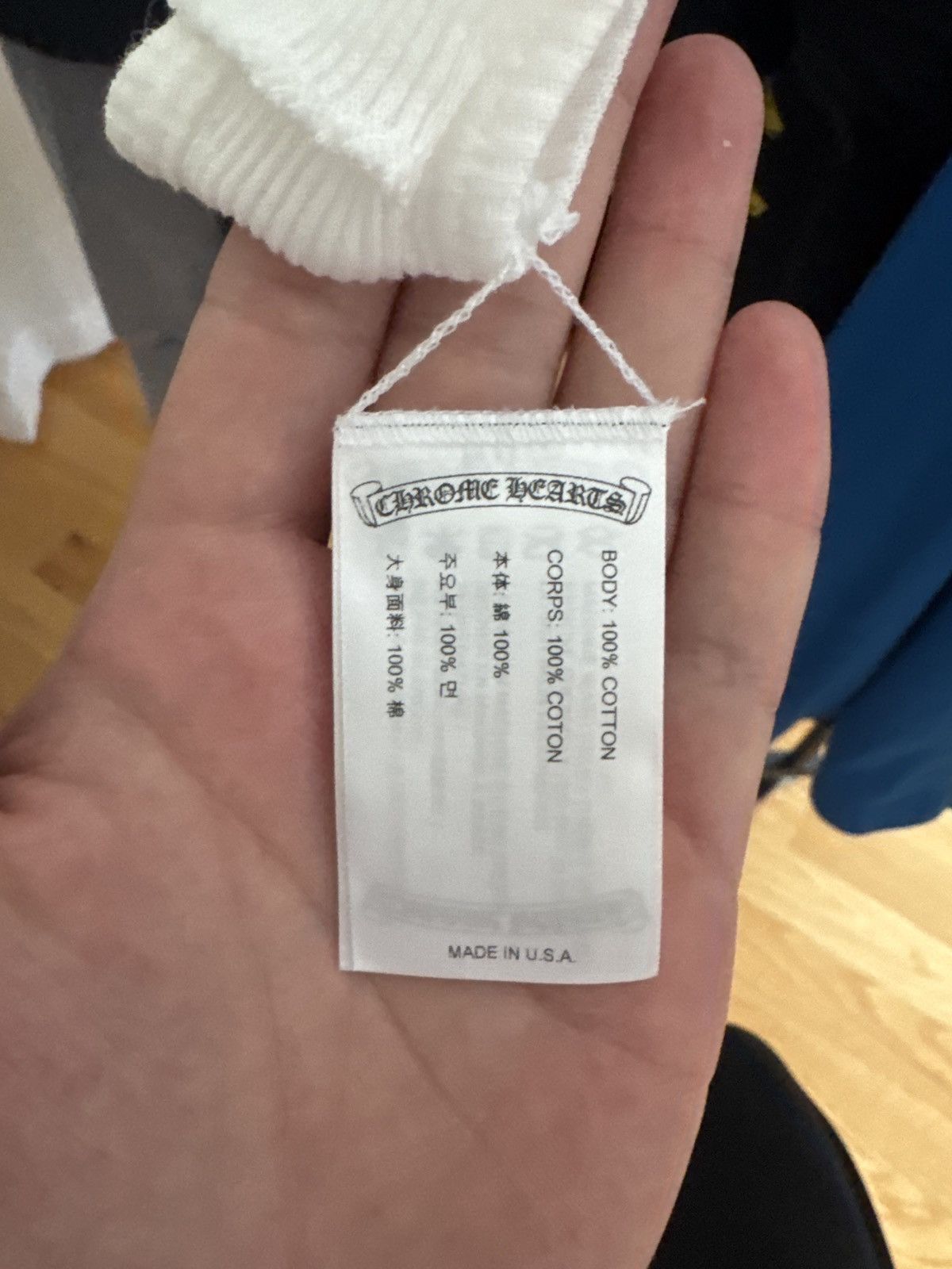 Chrome Hearts Chrome Hearts Richard Stark Middle Finger Tank Top Size US XL / EU 56 / 4 - 12 Thumbnail