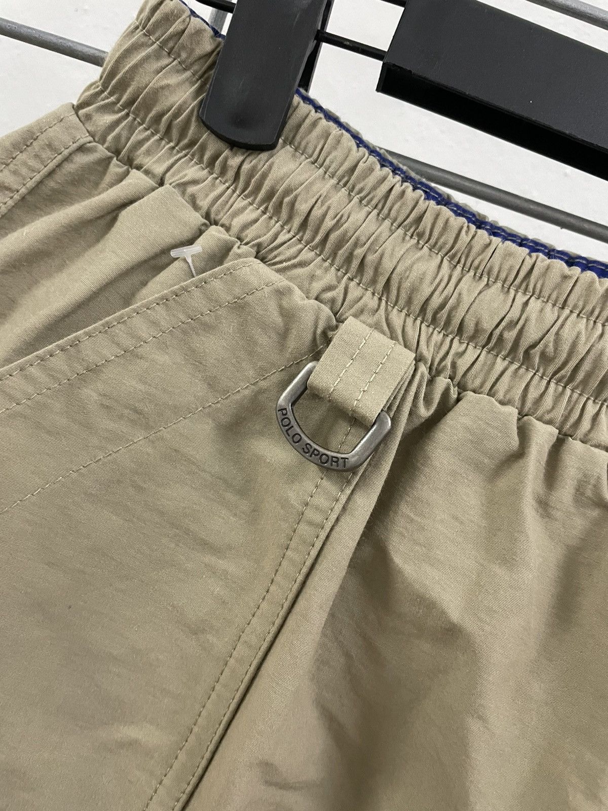 Beauty Beast × Polo Ralph Lauren × Vintage Rare Beautiful Polo Sport Ralph Lauren Fatigue Nylon Shorts Size US 34 / EU 50 - 4 Thumbnail