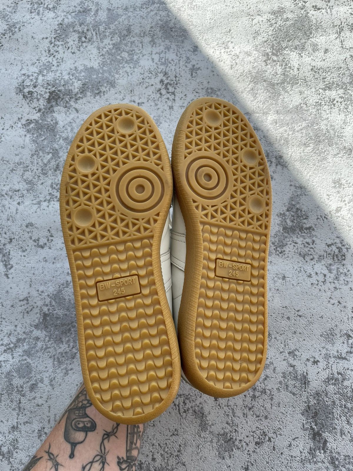 Japanese Brand × Vintage Vintage BW Sport GATs Army Y2K Leather Shoes Size US 5.5 / EU 38 - 6 Thumbnail