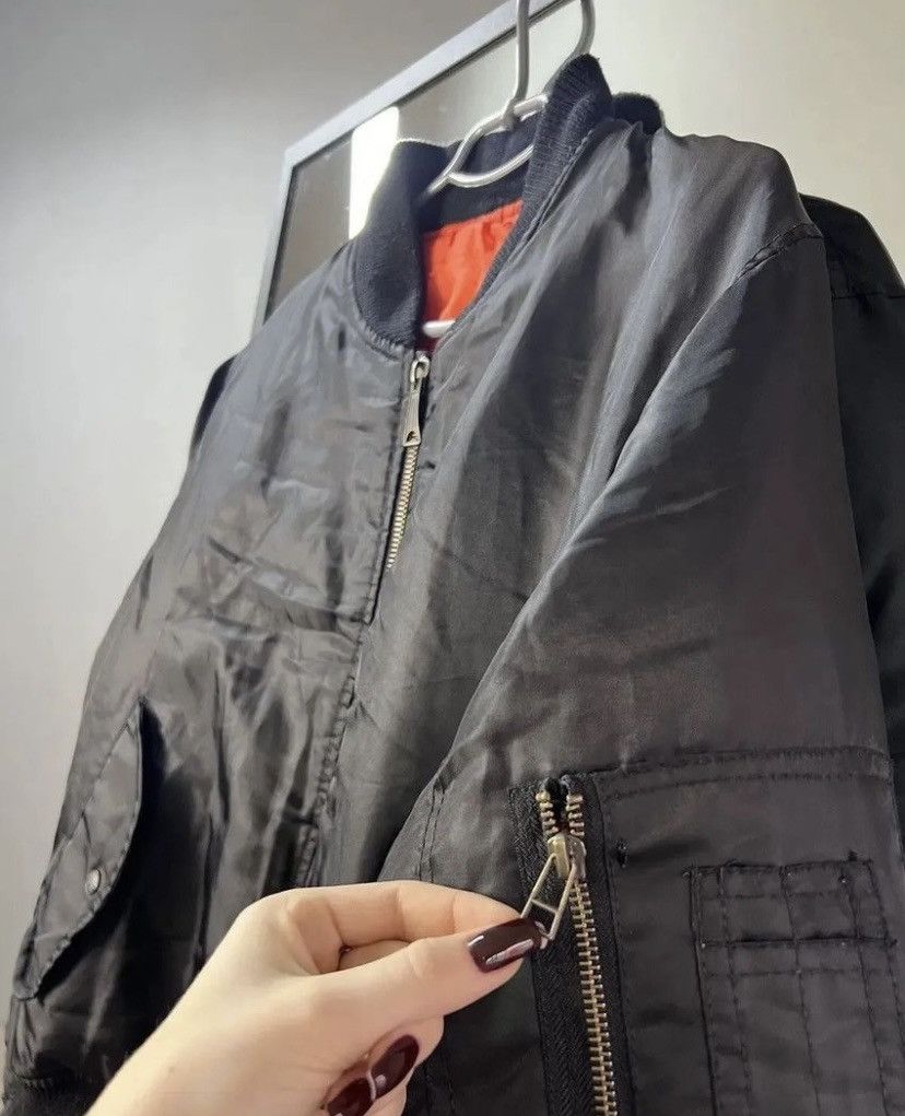 Japanese Brand Vintage Intermediate MA 1 Bomber Jacket Size US M / EU 48-50 / 2 - 7 Thumbnail