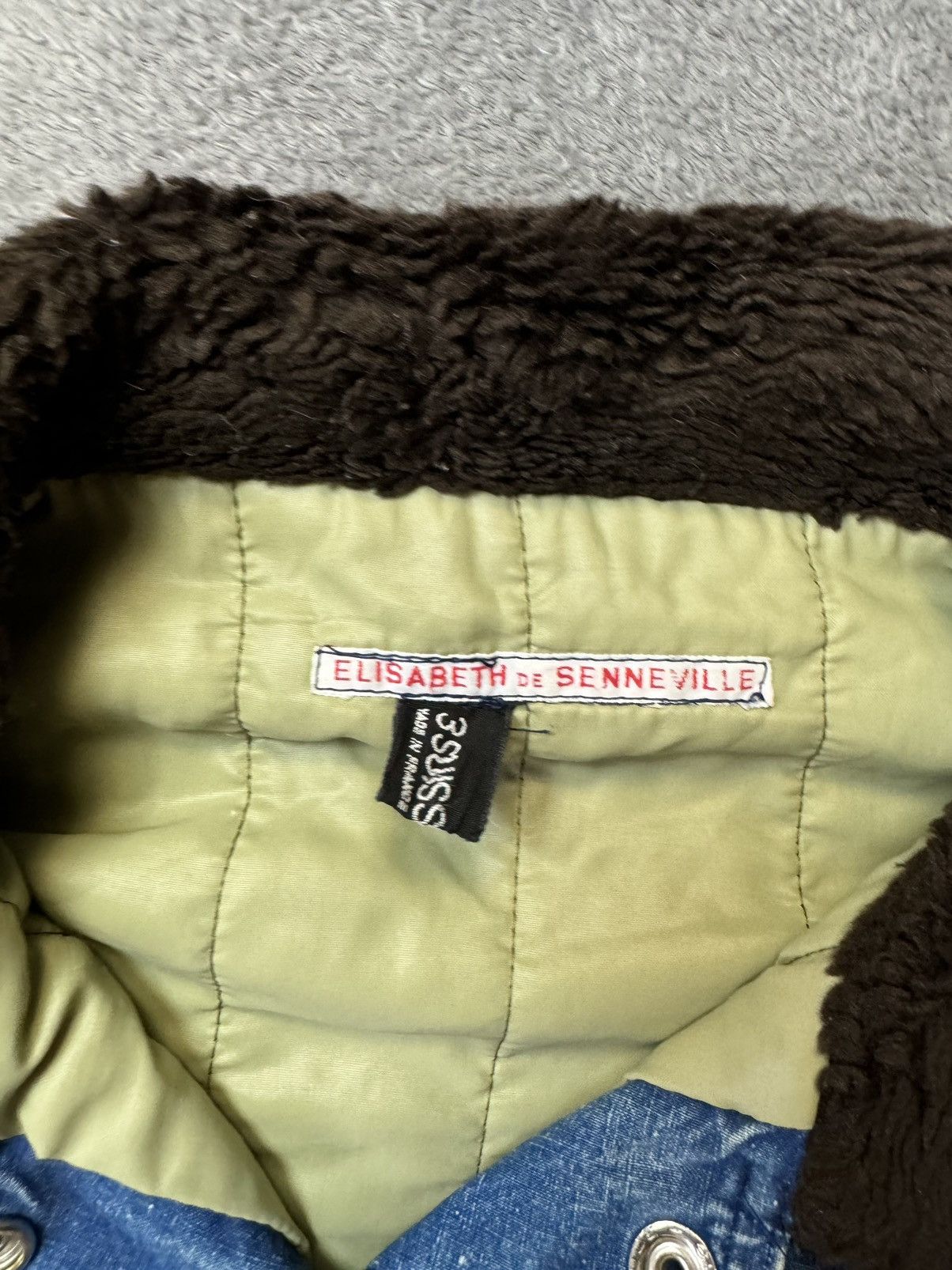 Vintage Vintage Elisabeth De Senneville Active Denim Faded Jacket Size US M / EU 48-50 / 2 - 5 Thumbnail