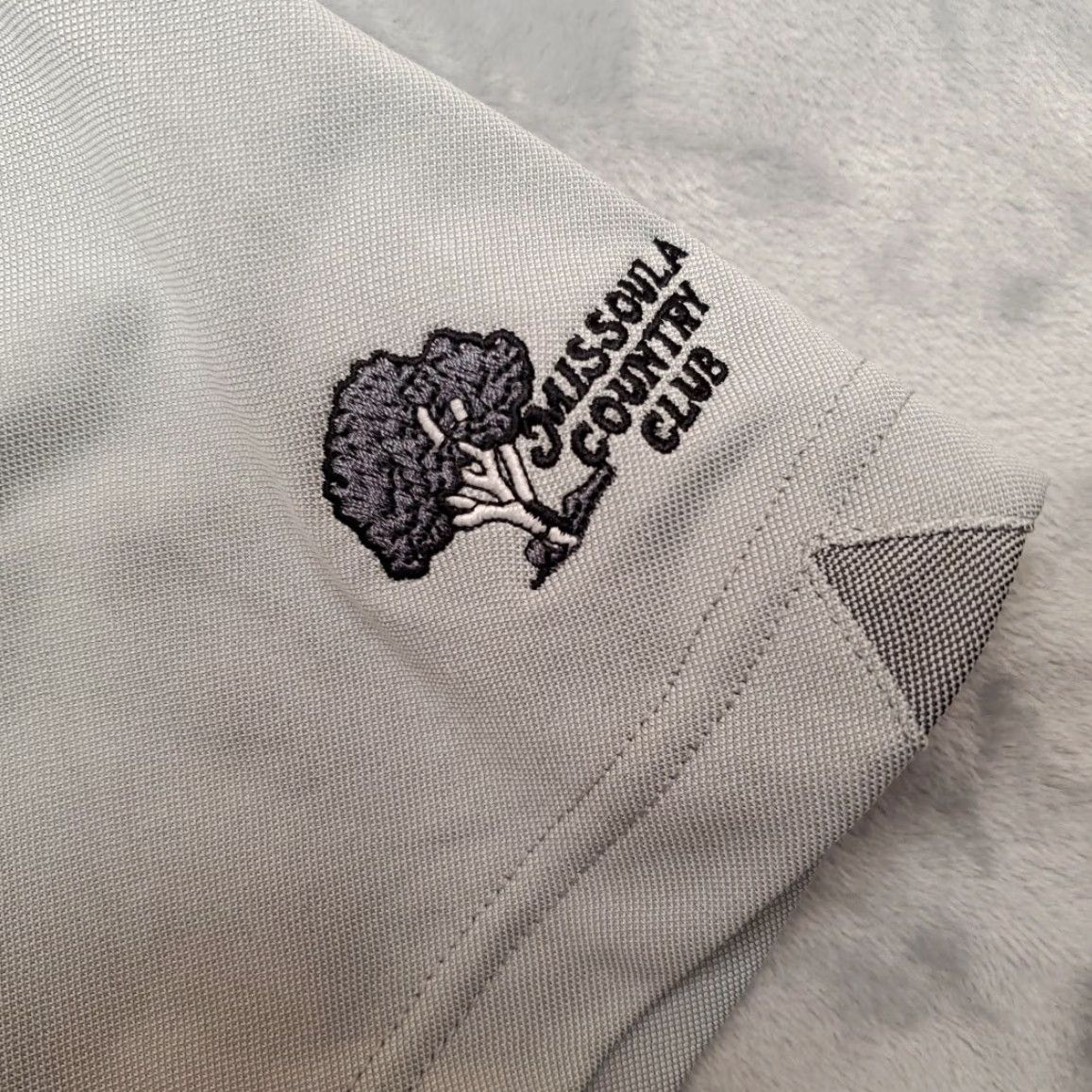 Footjoy VINTAGE Footjoy Polo Shirt Mens L Gray Performance Athletic Fit Golf Club Size US L / EU 52-54 / 3 - 4 Thumbnail