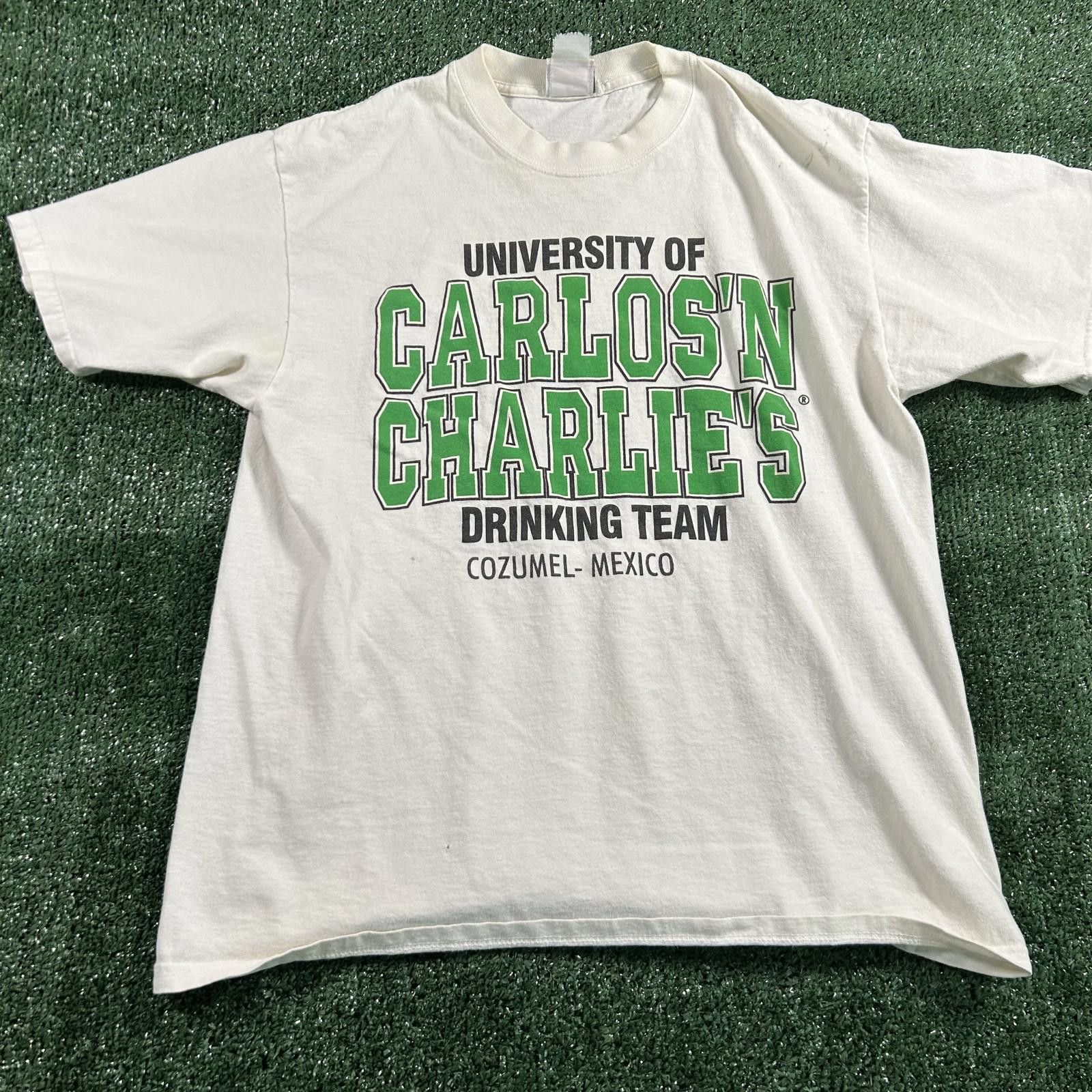 Other Carlos'n Charlie's drinking graphic tee. Fits like M Size US M / EU 48-50 / 2 - 1 Thumbnail