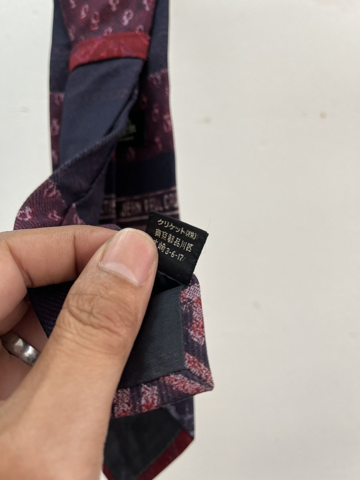 Jean Paul Gaultier Jean Paul gaultier homme tie Size ONE SIZE - 4 Thumbnail
