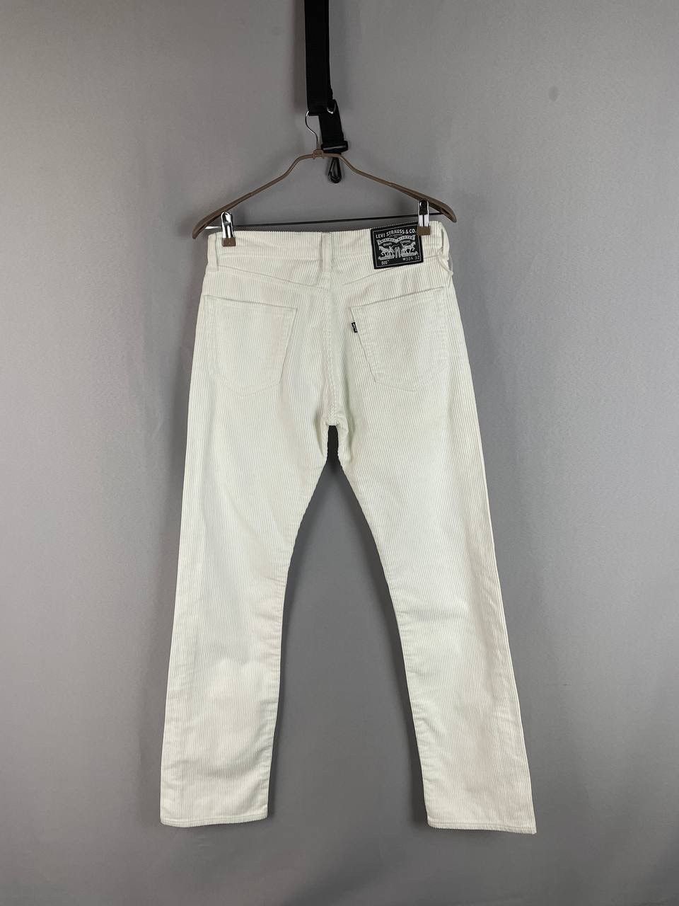 Gosha Rubchinskiy Gosha Rubchinskiy x Levi’s Corduroy White Pants Size US 30 / EU 46 - 2 Thumbnail