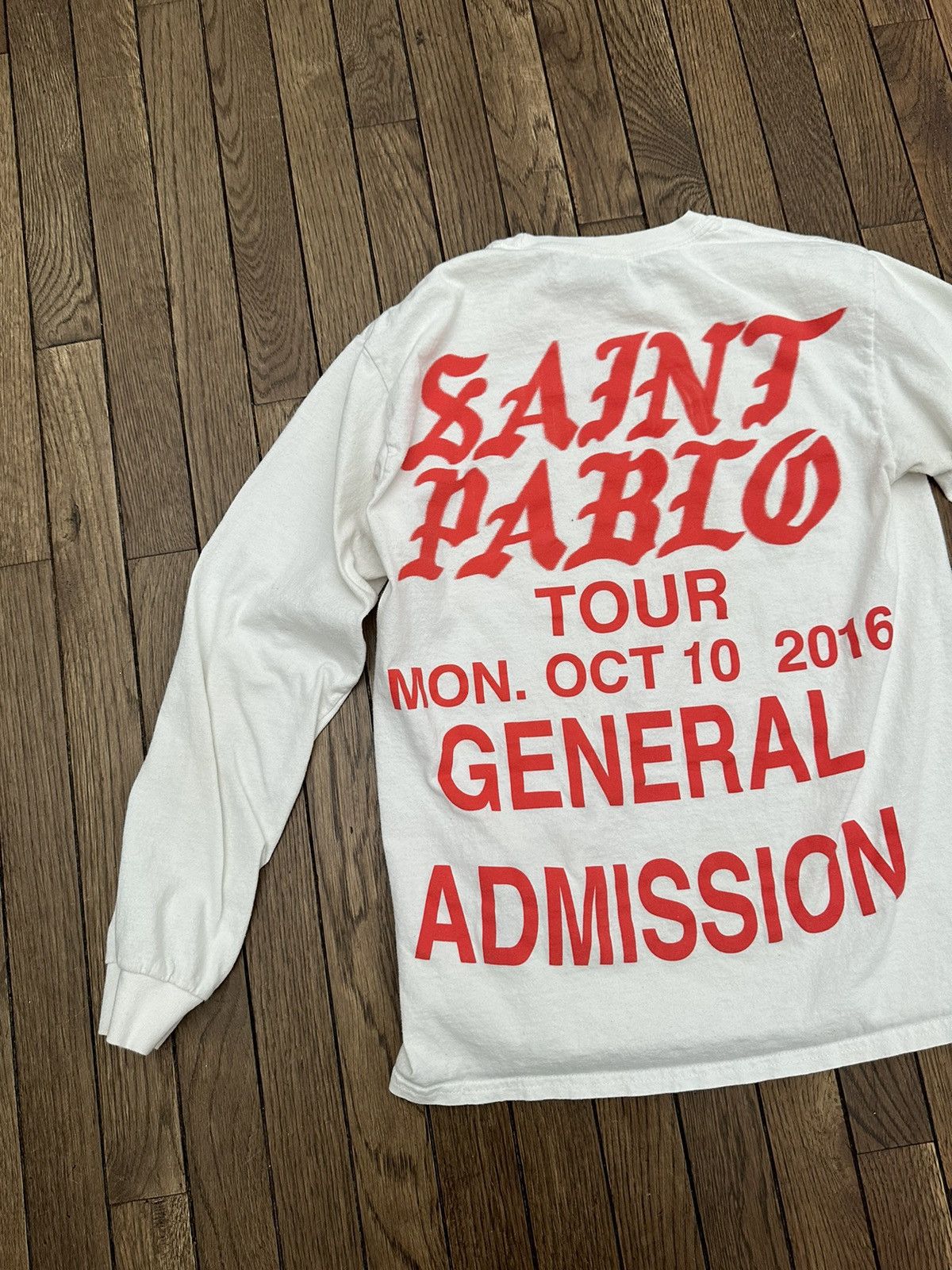 KANYE WEST SAINT PABRO TOUR ロングスリーブTシャツ KANYE WEST SAINT PABRO TOUR ロングスリーブTシャツ - メルカリ