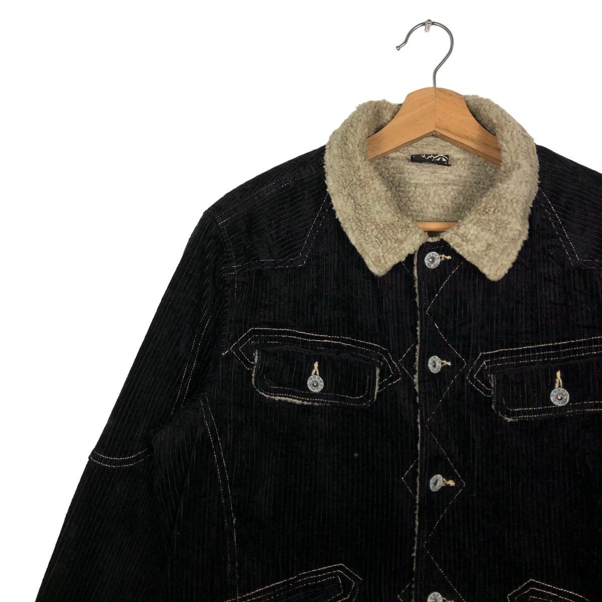 Hysteric Glamour 🔥Vintage Corduroy Jacket Sealrock Japan Mink Fur Lining Size US M / EU 48-50 / 2 - 6 Thumbnail