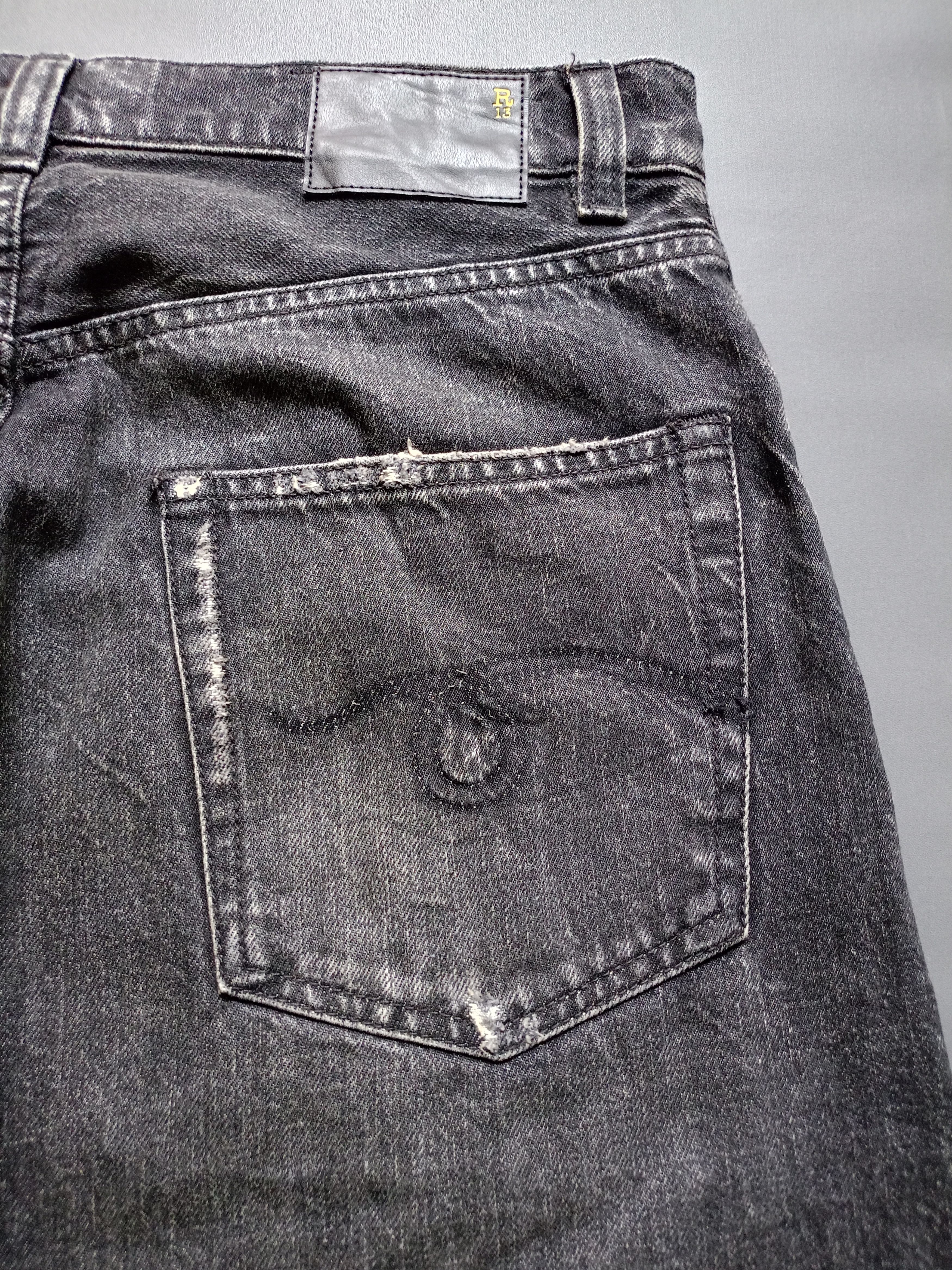 R13 2000s R13 cropped Denim Pants Size US 32 / EU 48 - 8 Thumbnail