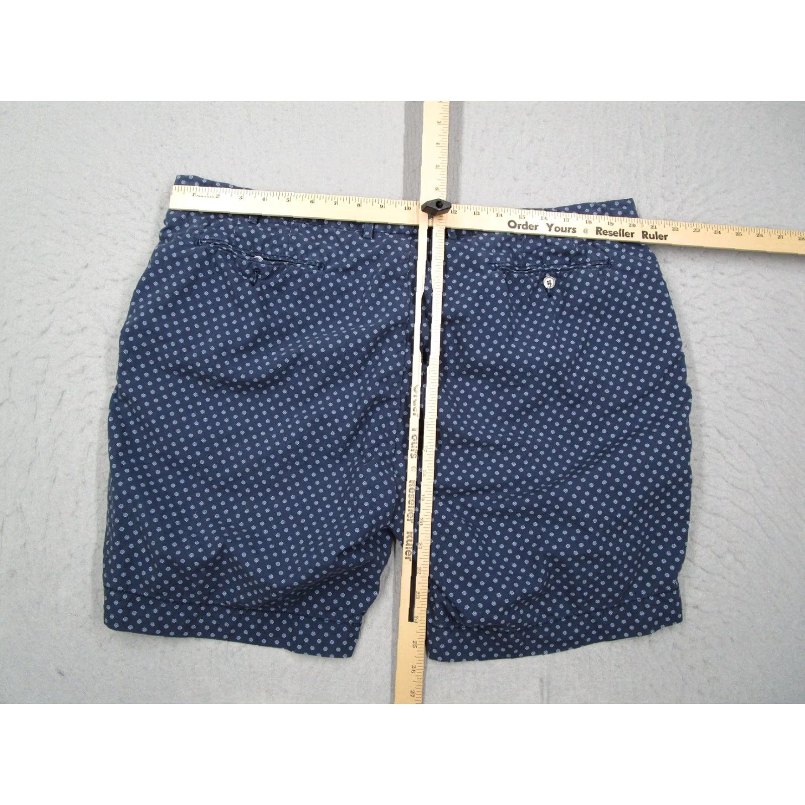 Polo Ralph Lauren Polo Ralph Lauren Shorts Mens 42 Blue Nautical Straight Fit Cotton Casual Size US XL / EU 56 / 4 - 6 Thumbnail