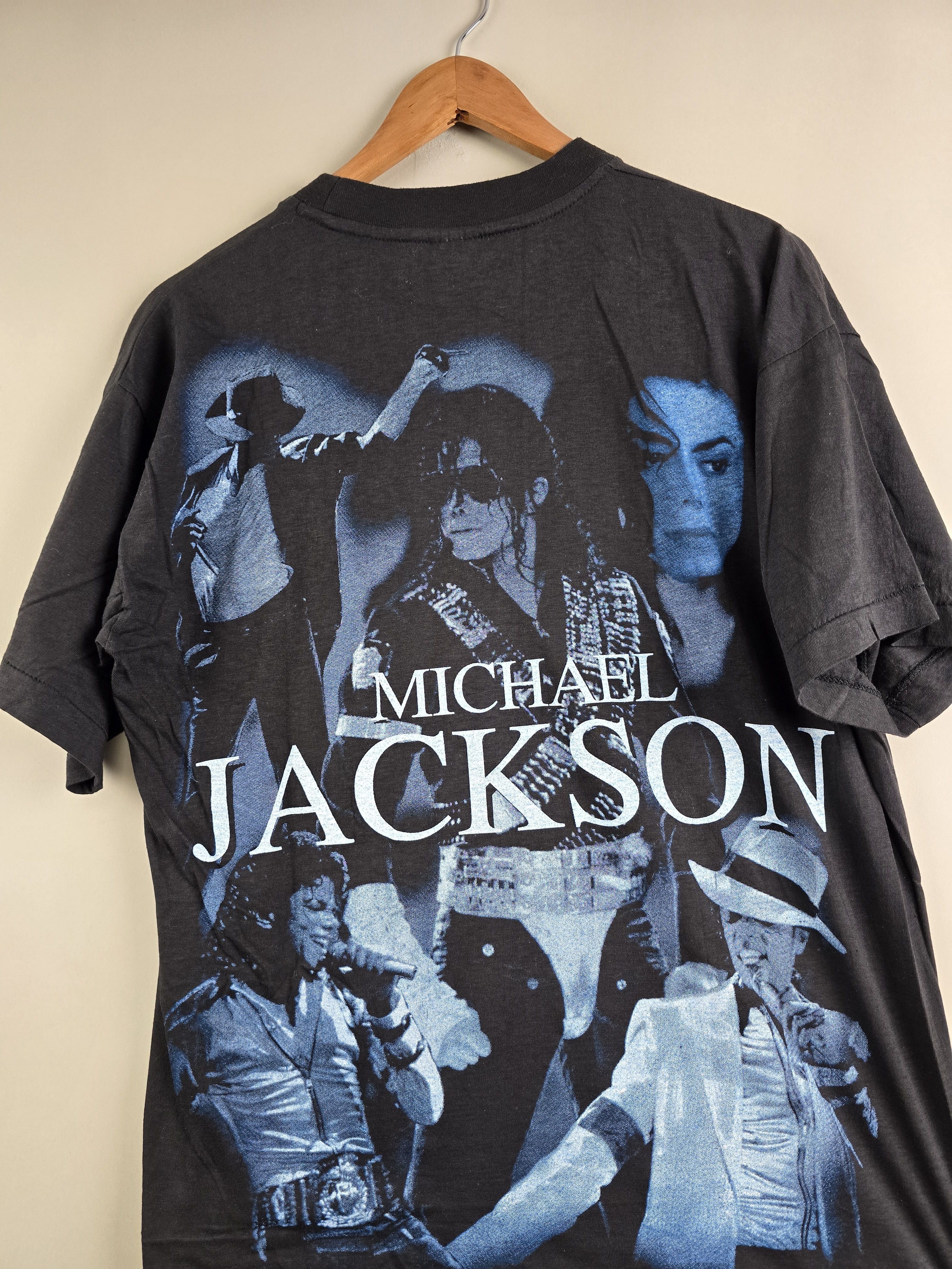 Band Tees × Michael Jackson × Vintage 90s Michael Jackson Dangerous XL 22" 27.5" DM Size US XL / EU 56 / 4 - 7 Thumbnail