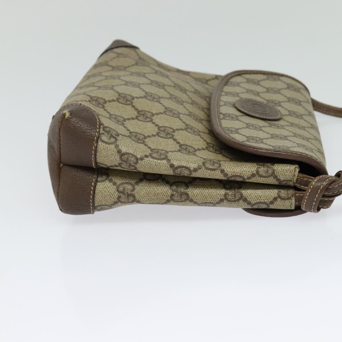 Gucci GUCCI GG Supreme Shoulder Bag Pvc Beige Gold Size ONE SIZE - 4 Thumbnail