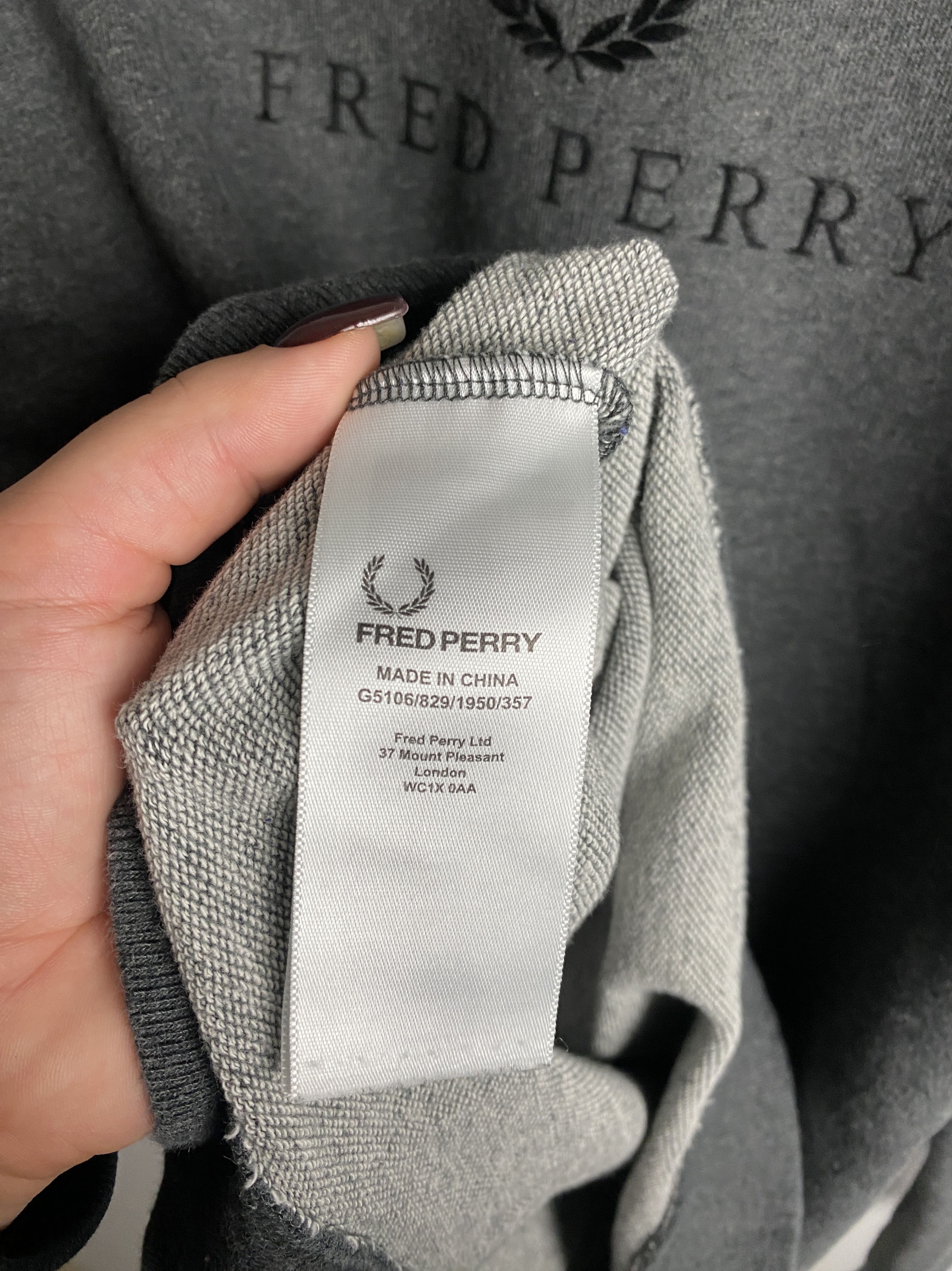 Fred Perry Fred Perry big logo sweatshirt crewneck casual Size XS / US 0-2 / IT 36-38 - 4 Thumbnail