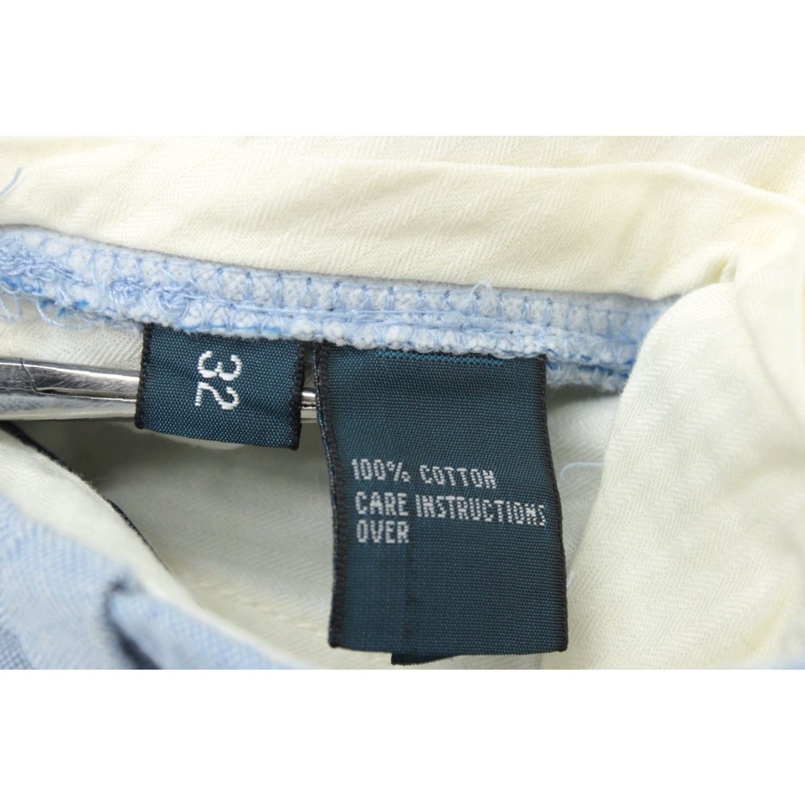 Polo Ralph Lauren Polo Ralph Lauren Shorts Chinos Heathered Chambray Vintage Preppy Mens 32 Blue Chambray Chino Shorts 80s 90s City Preppy Mens Size US XS / EU 42 / 0 - 6 Thumbnail