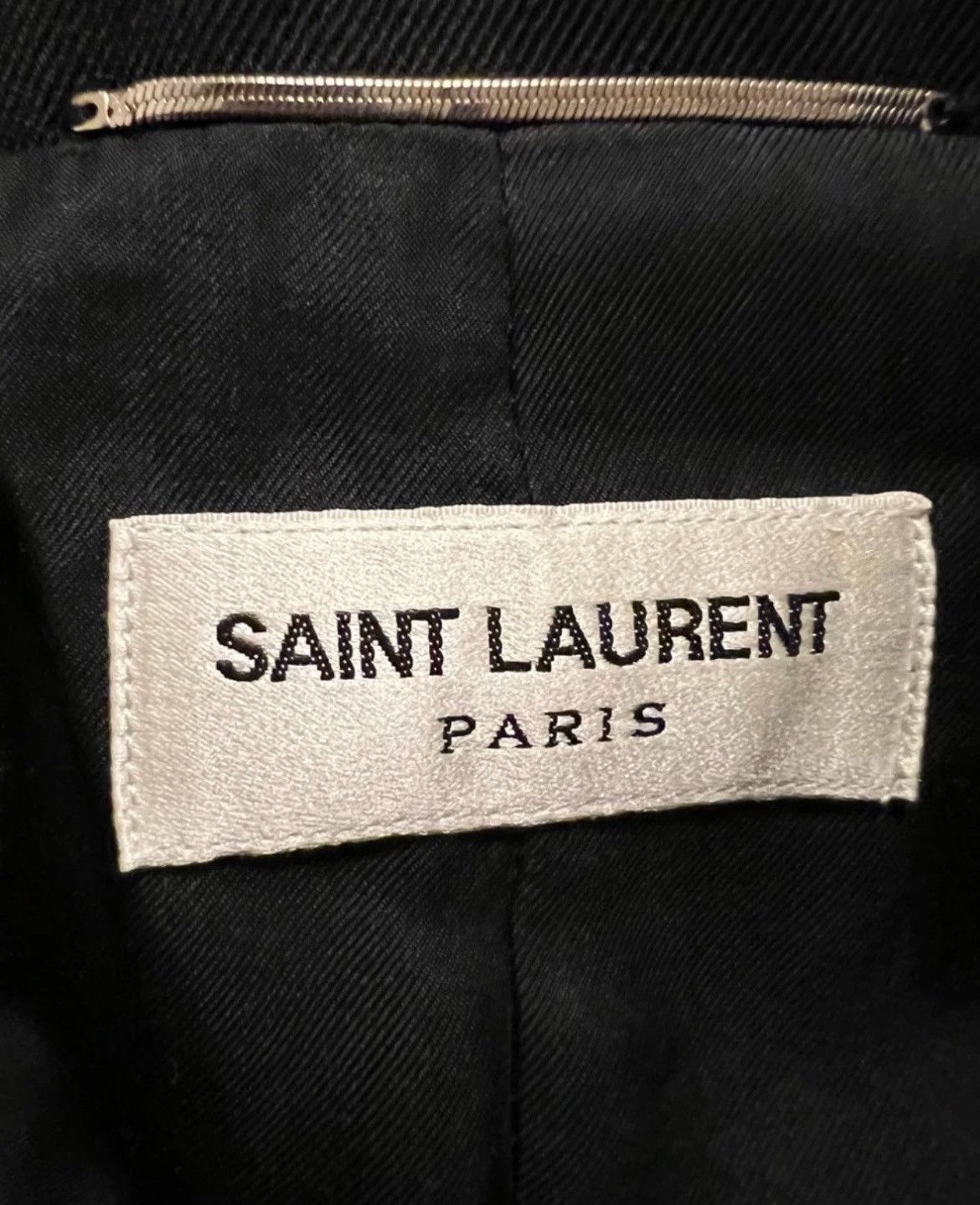 Saint Laurent Paris 18SS HEAVEN Embroidered Aivator Leather Jacket sz50 Size US M / EU 48-50 / 2 - 7 Thumbnail