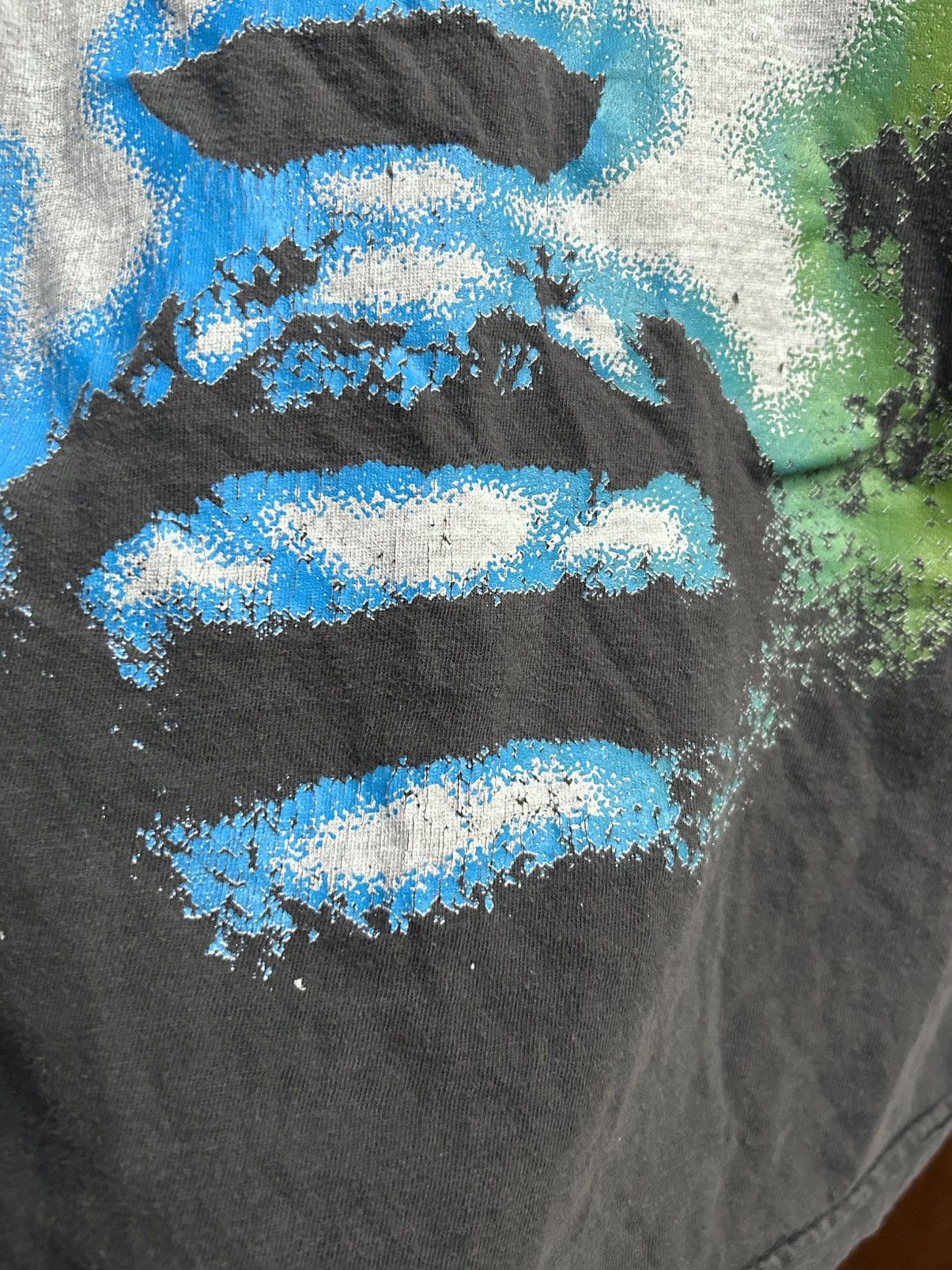Jimi Hendrix × Vintage Vintage 80’s-90’s Jimi Hendrix All Over Print T-Shirt Size US S / EU 44-46 / 1 - 6 Thumbnail