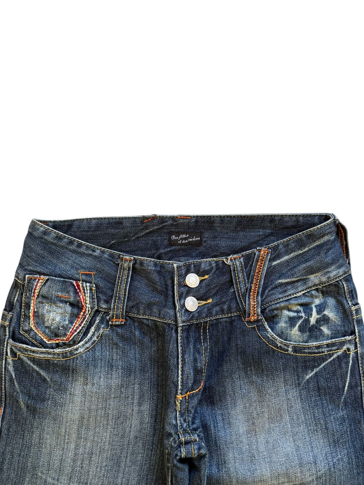 Japanese Brand Vintage Japanese Brand Blue Wash Bootcut Flare Jeans Size US 29 - 4 Thumbnail
